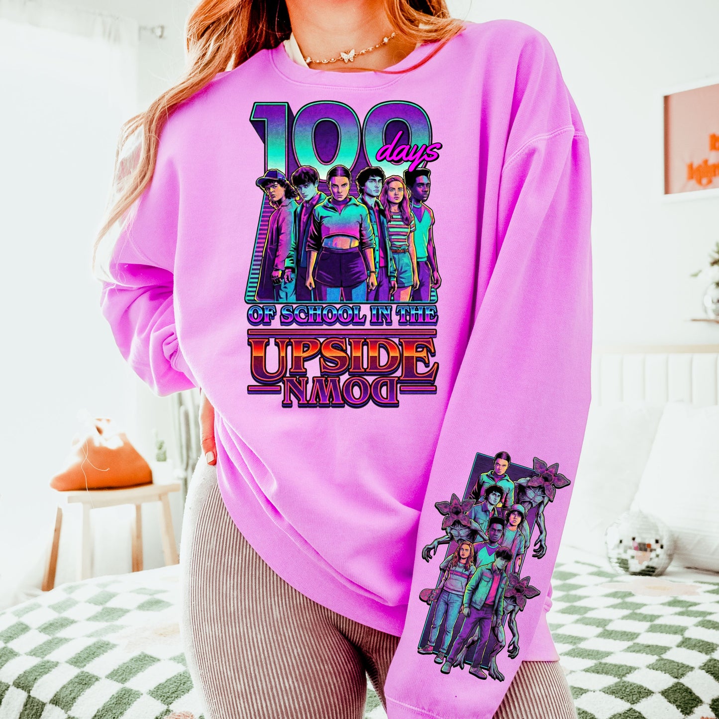 100 days upside down