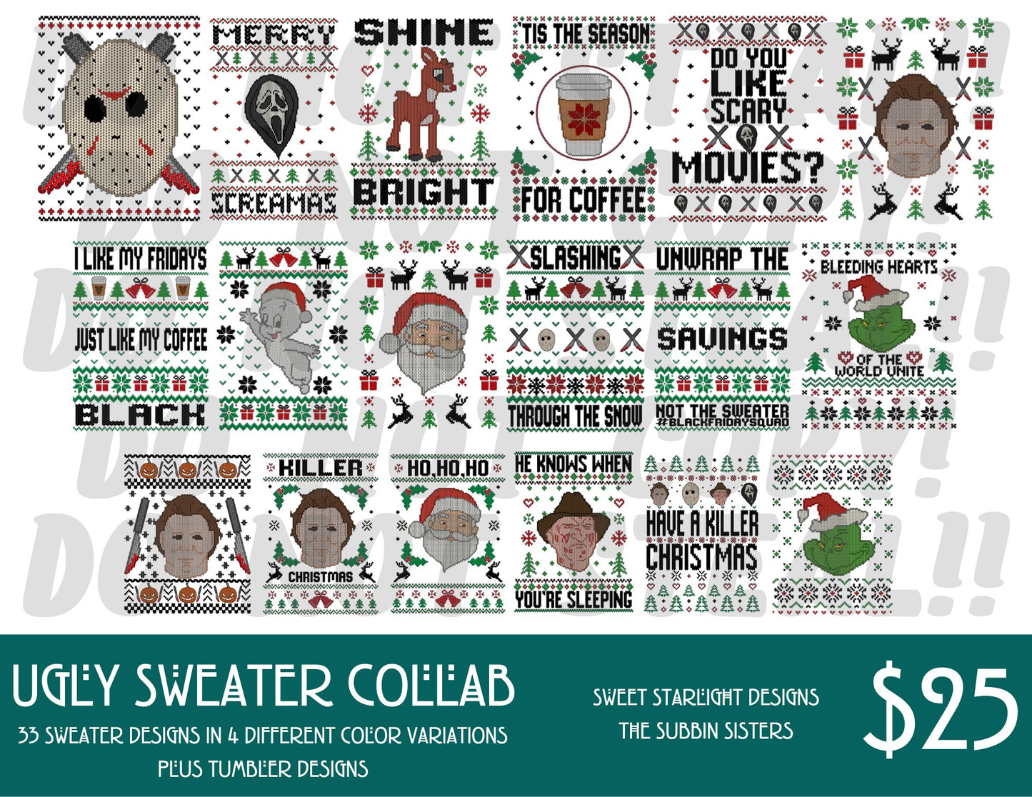 Ugly Sweater Design Collab | PNG