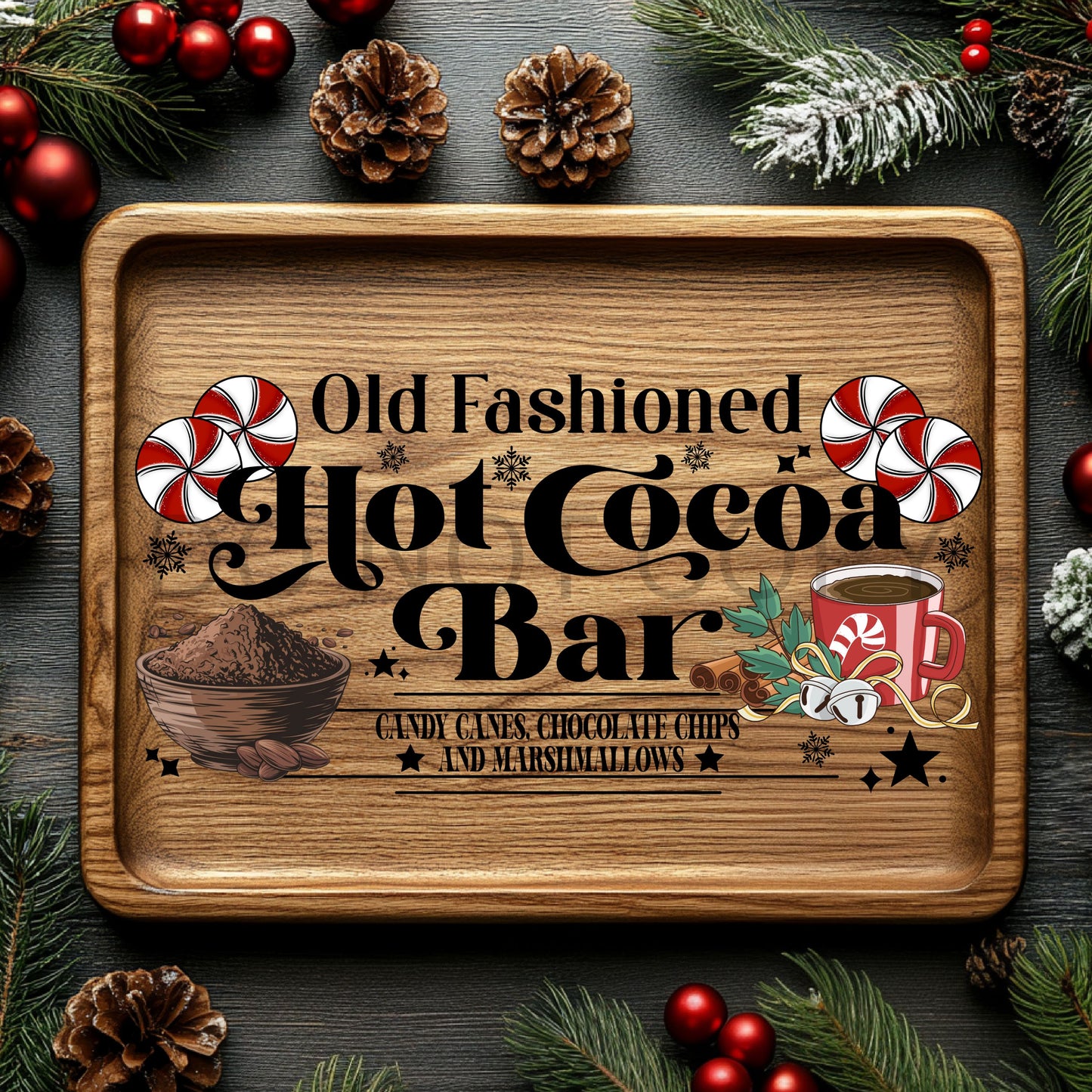 COCOA BAR TRAY