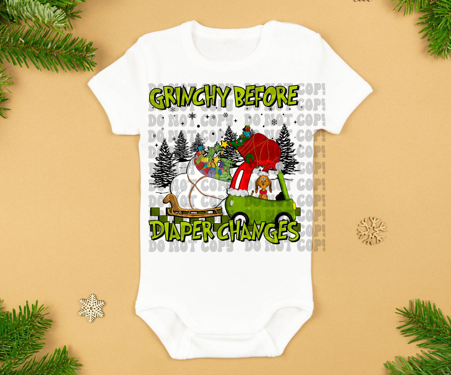 GRINCHY BEFORE BEDTIME/DIAPER CHANGES/SNACKS