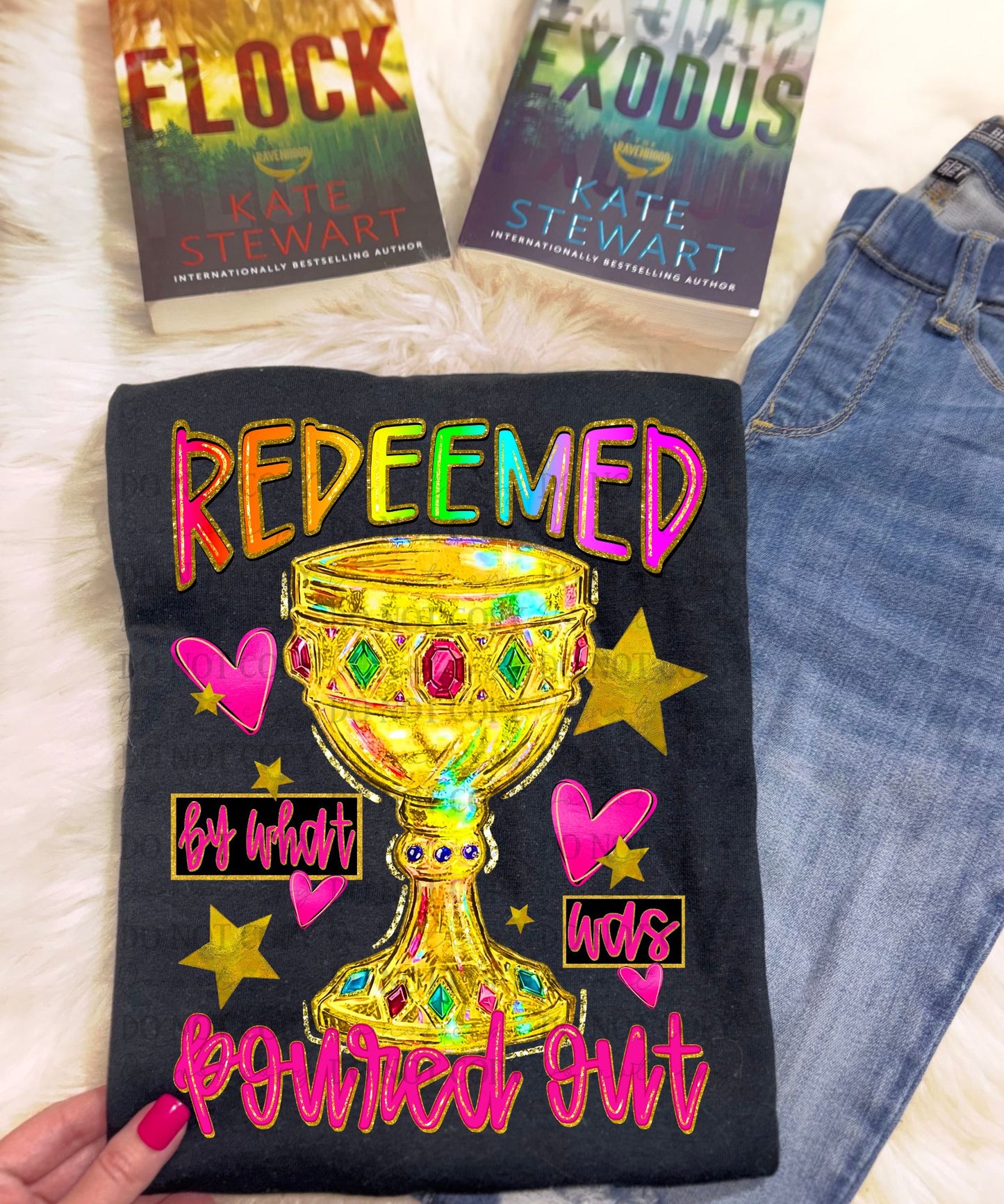 Redeemed by what was poured out