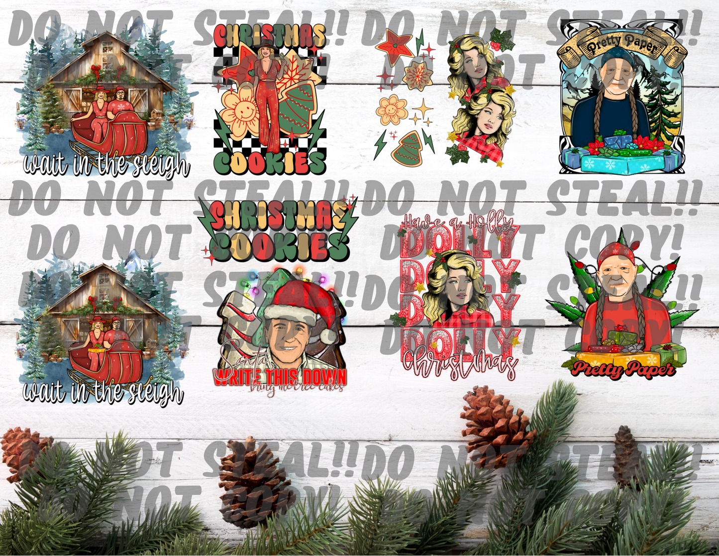 A Very Merry Country Christmas Collab | PNG