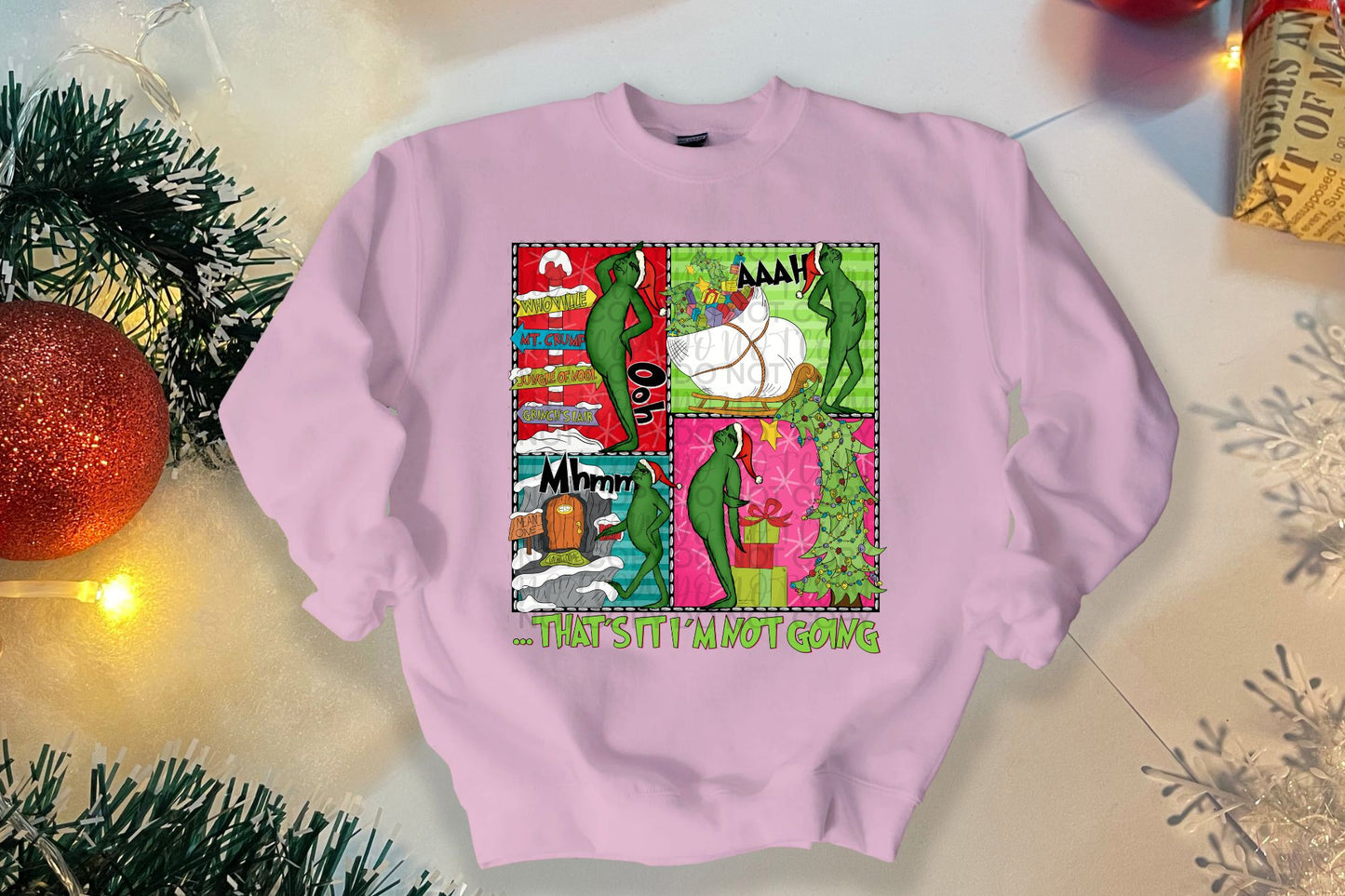 That’s it I’m not going