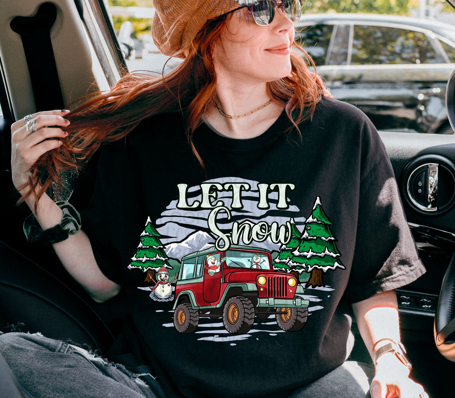 Let it Snow Jeep