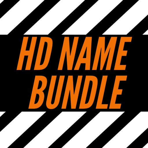 HD MY/THIS CUSTOM NAME BUNDLE