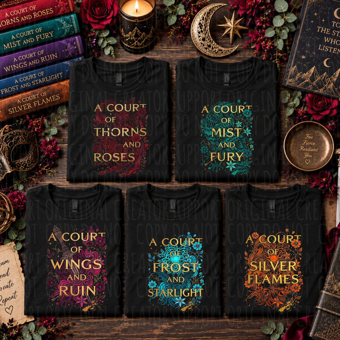 ACOTAR HALFTONE TEE BUNDLE