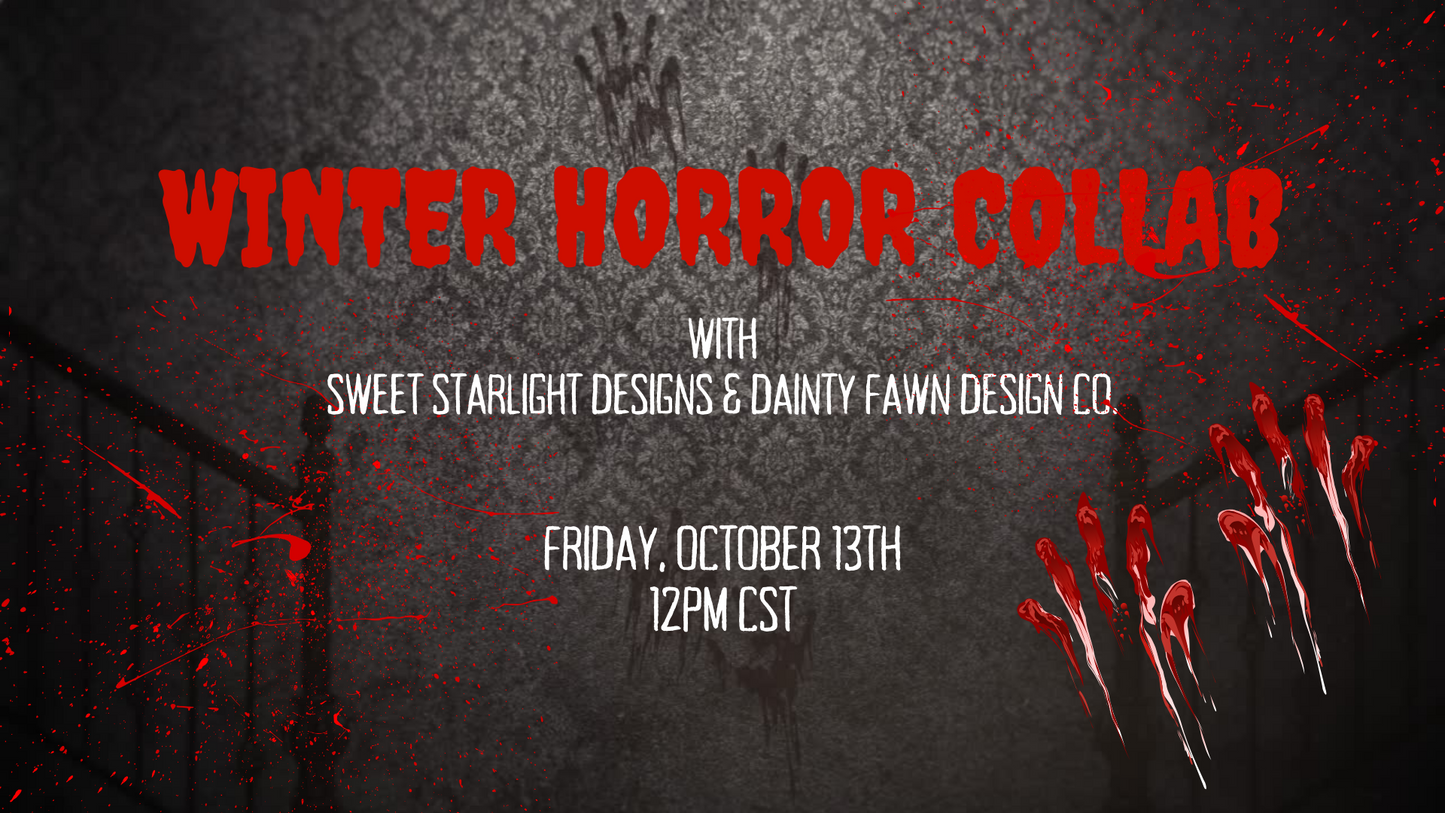 Winter Horror Design Collab | PNG