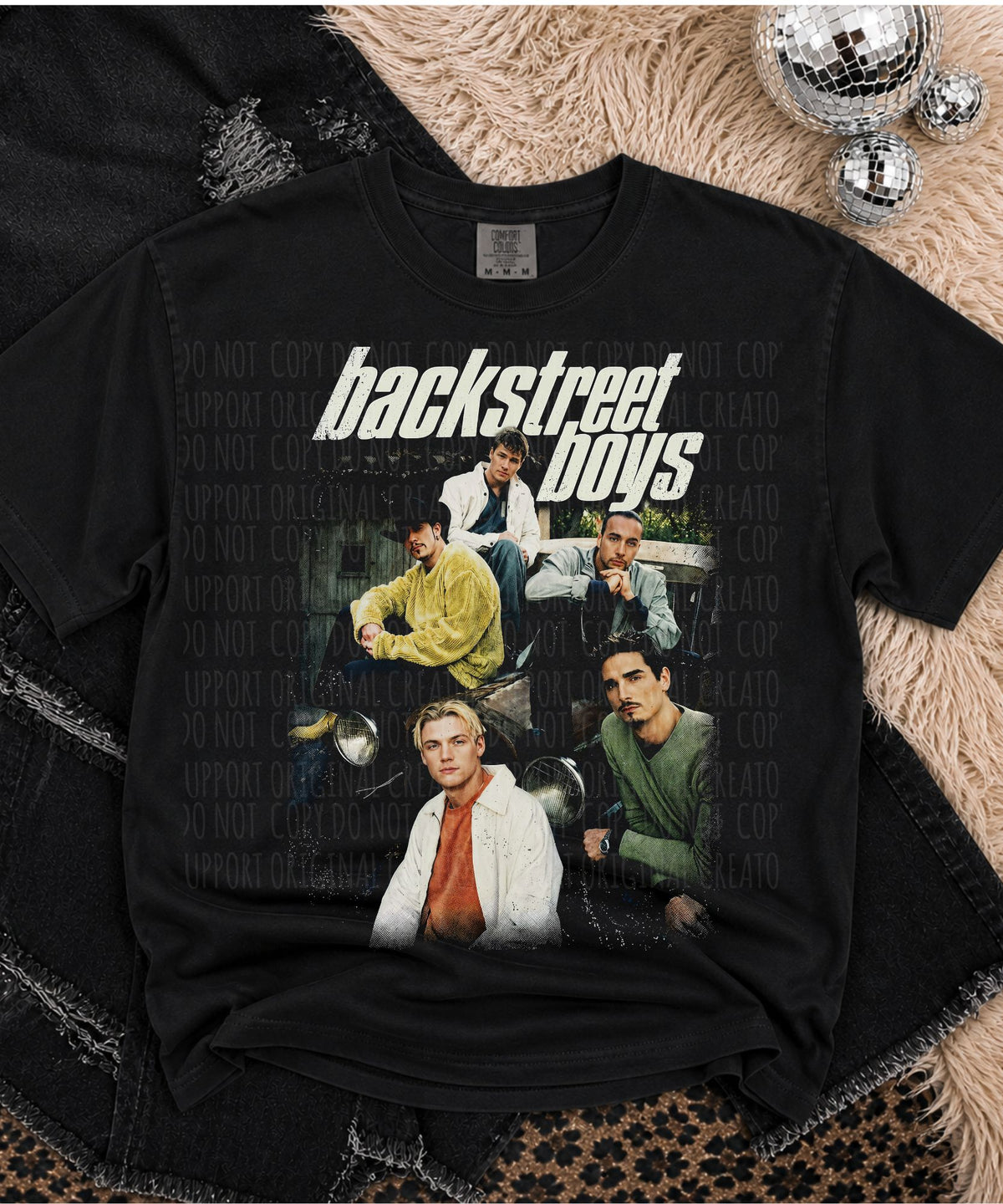 DARK TEES ONLY! HALFTONE BSB