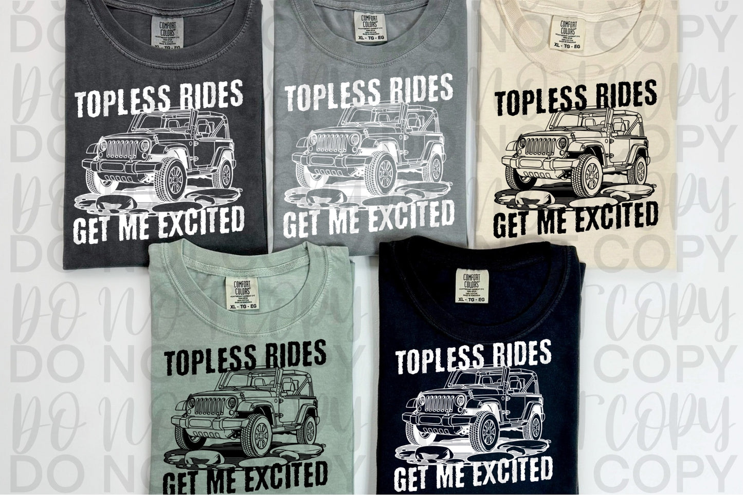 Topless Rides Gets Me Excited