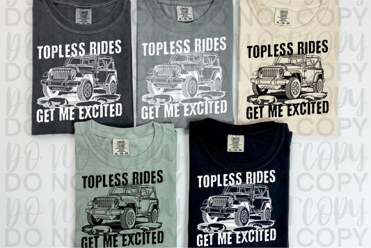 Topless Rides Gets Me Excited