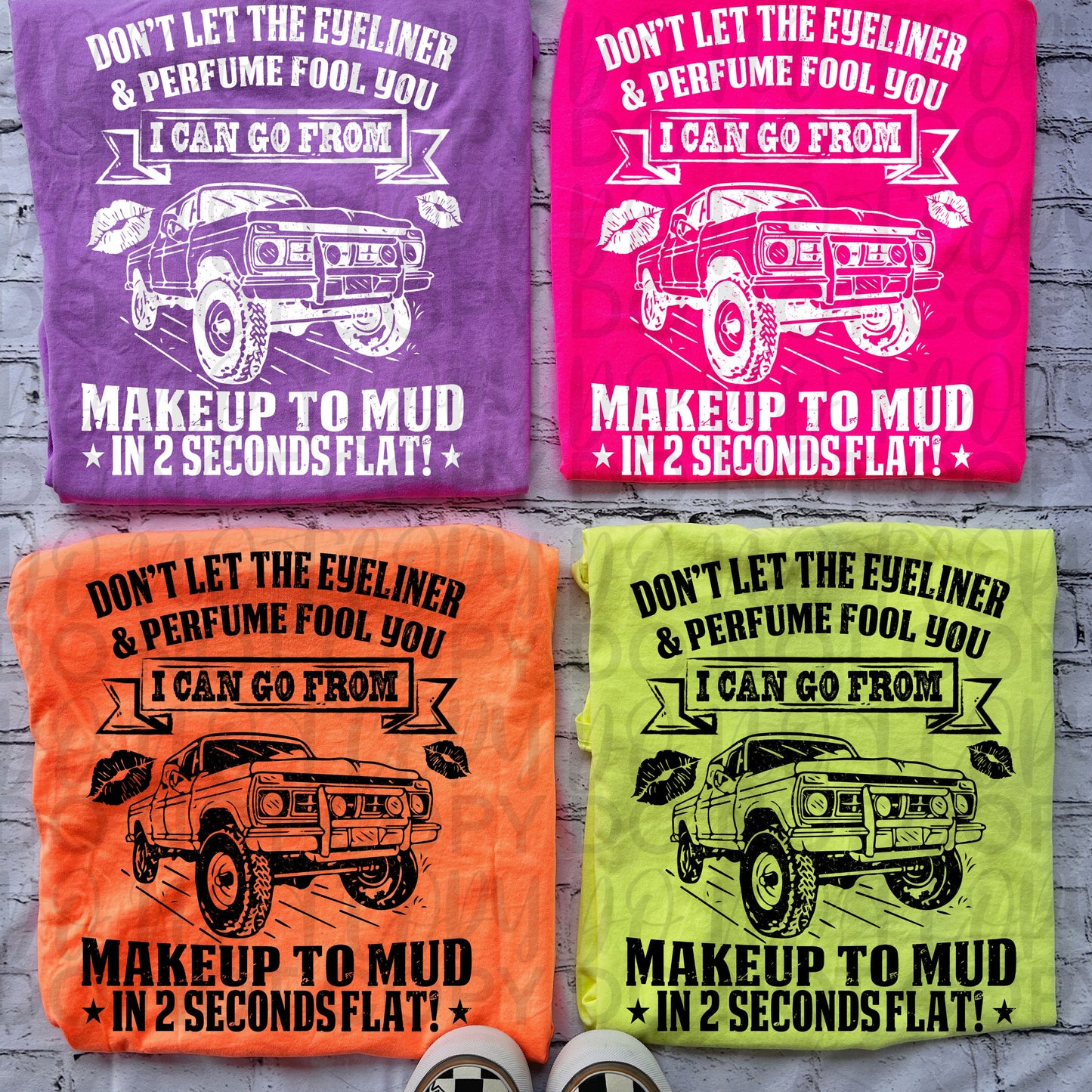 Makeup and Mud Truck