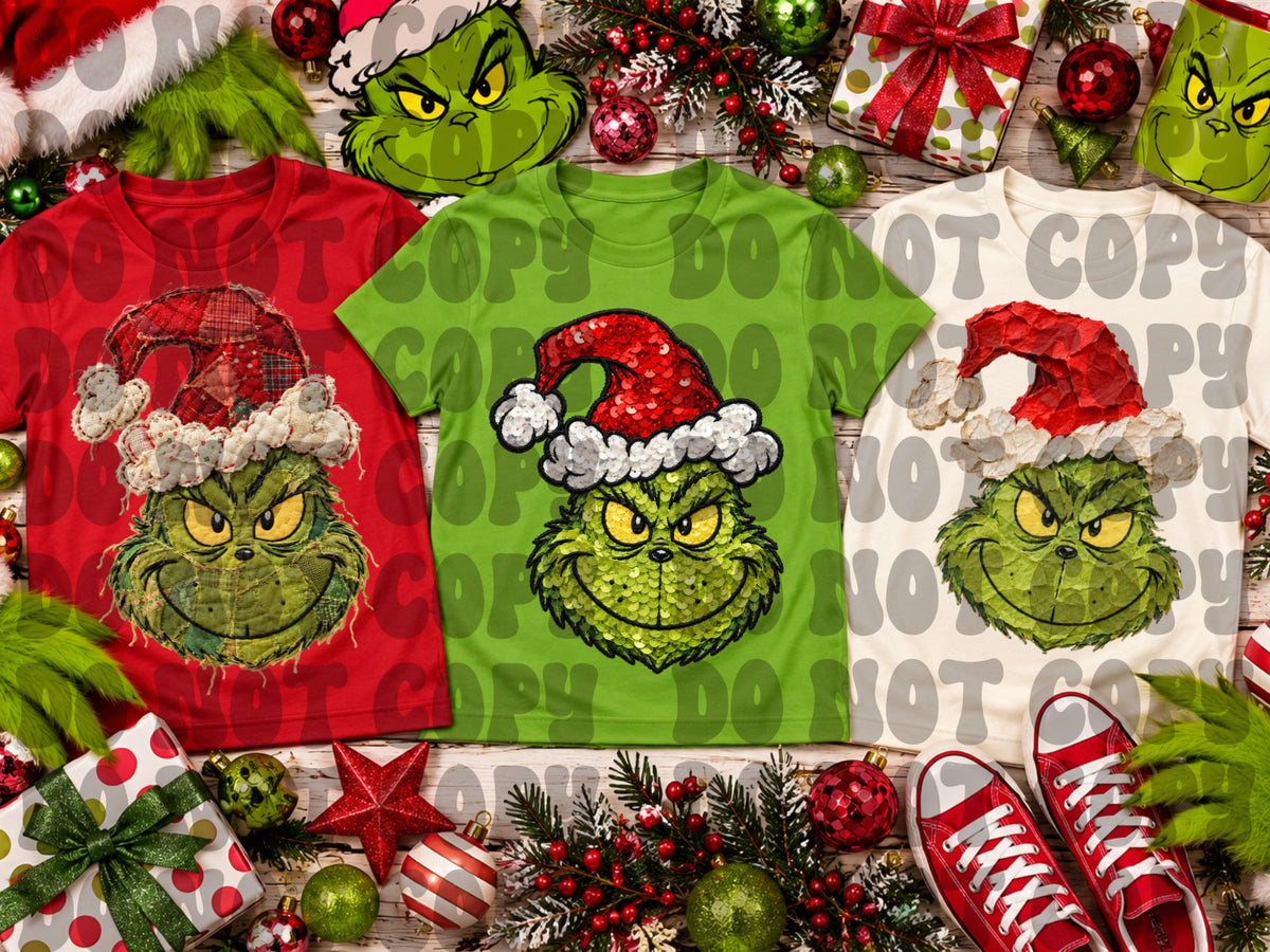 Classic Green Guy Texture Trio Bundle