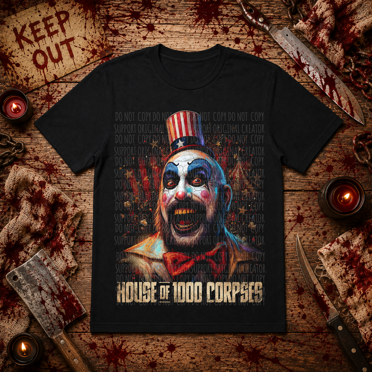 Dark tees only! Halftone Corpses