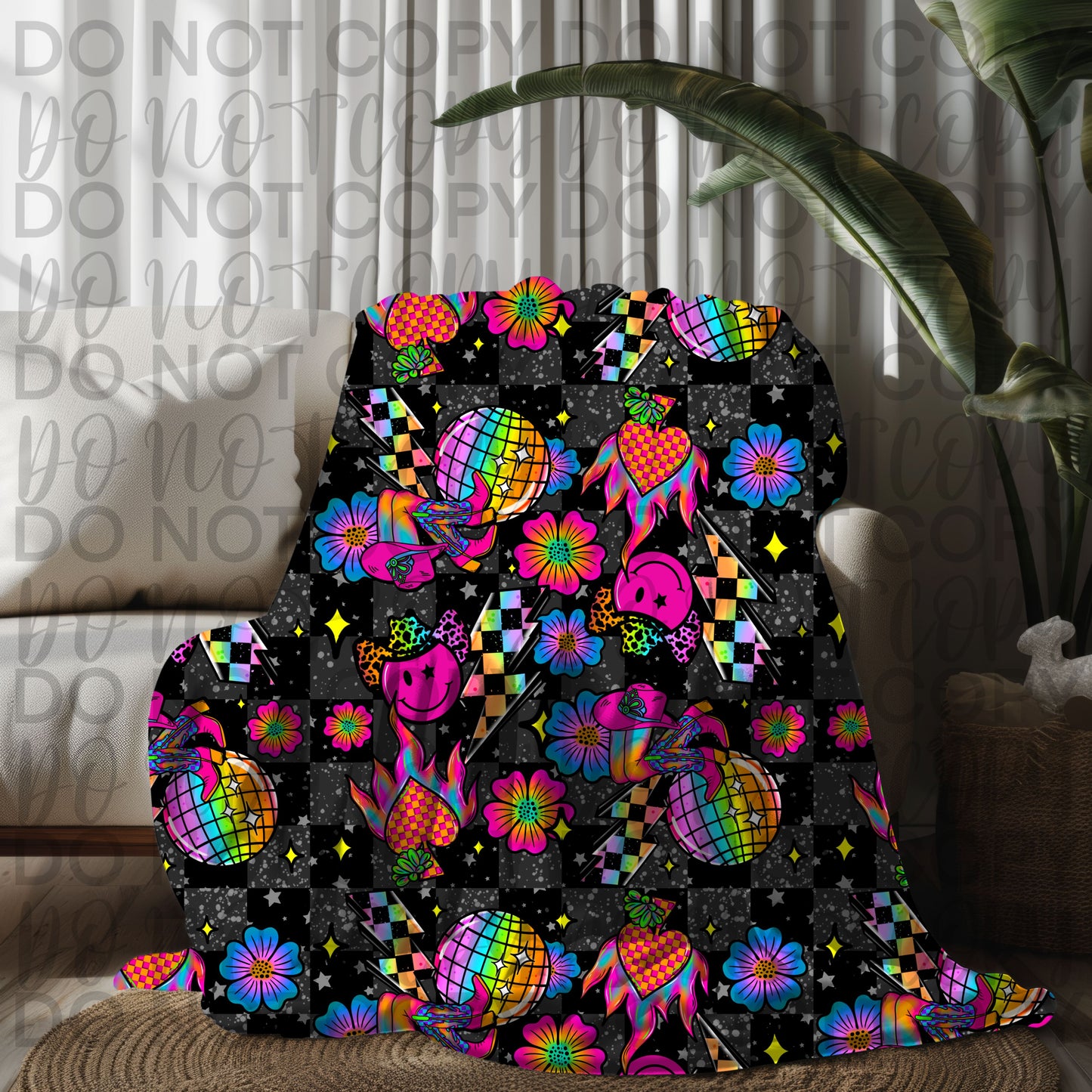 Cowgirl Neon Set- Tee, sleeve and Seamless