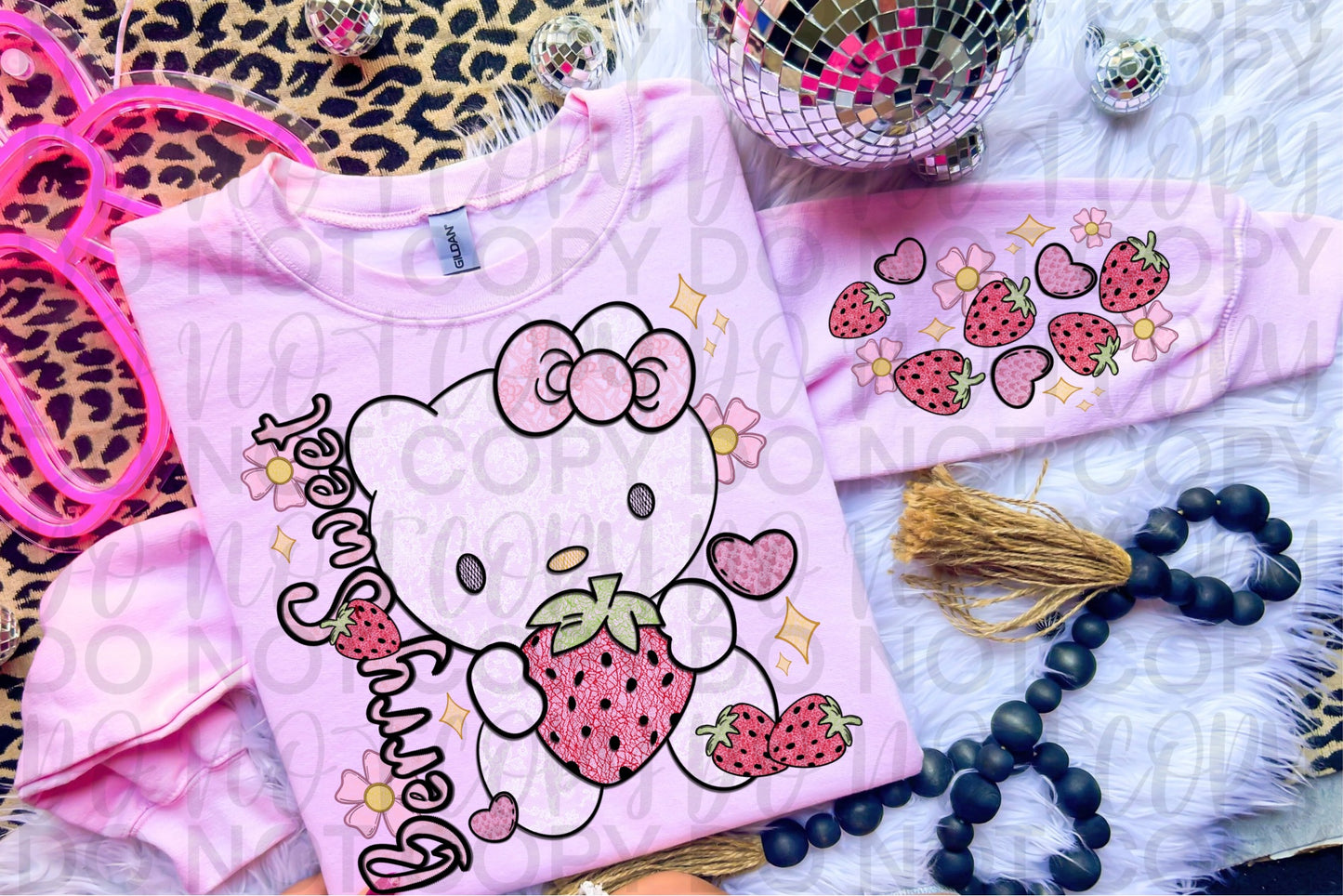 Faux lace Berry HK