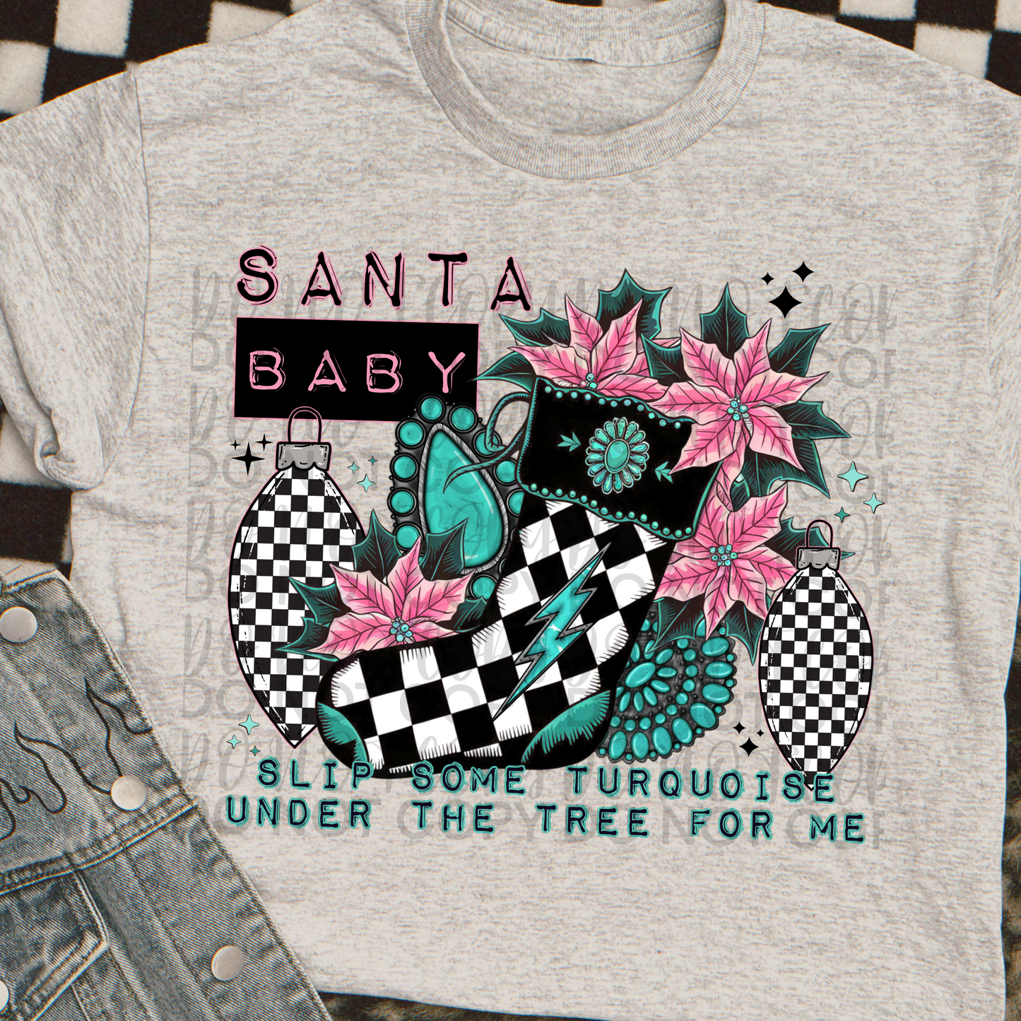 Santa Baby Turquoise