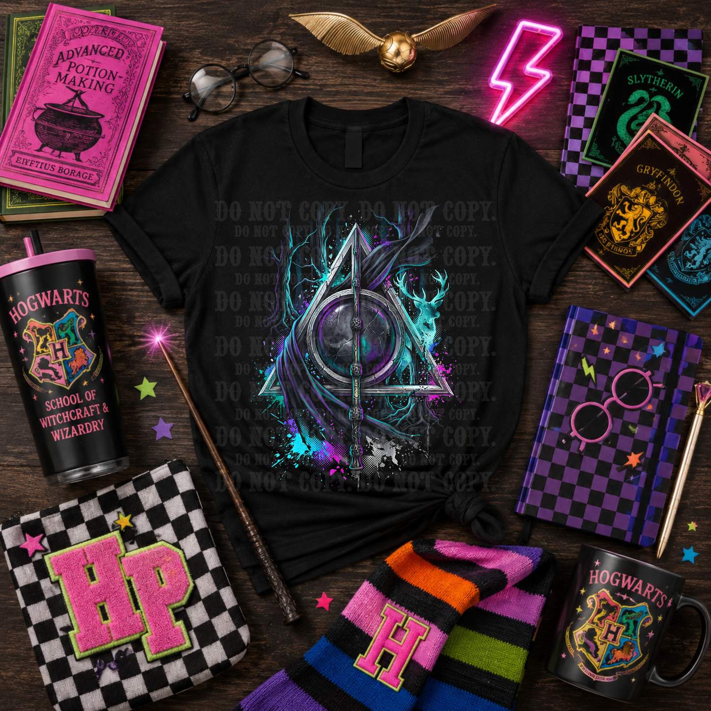 Hogwart Halftones- Deathly Hallows