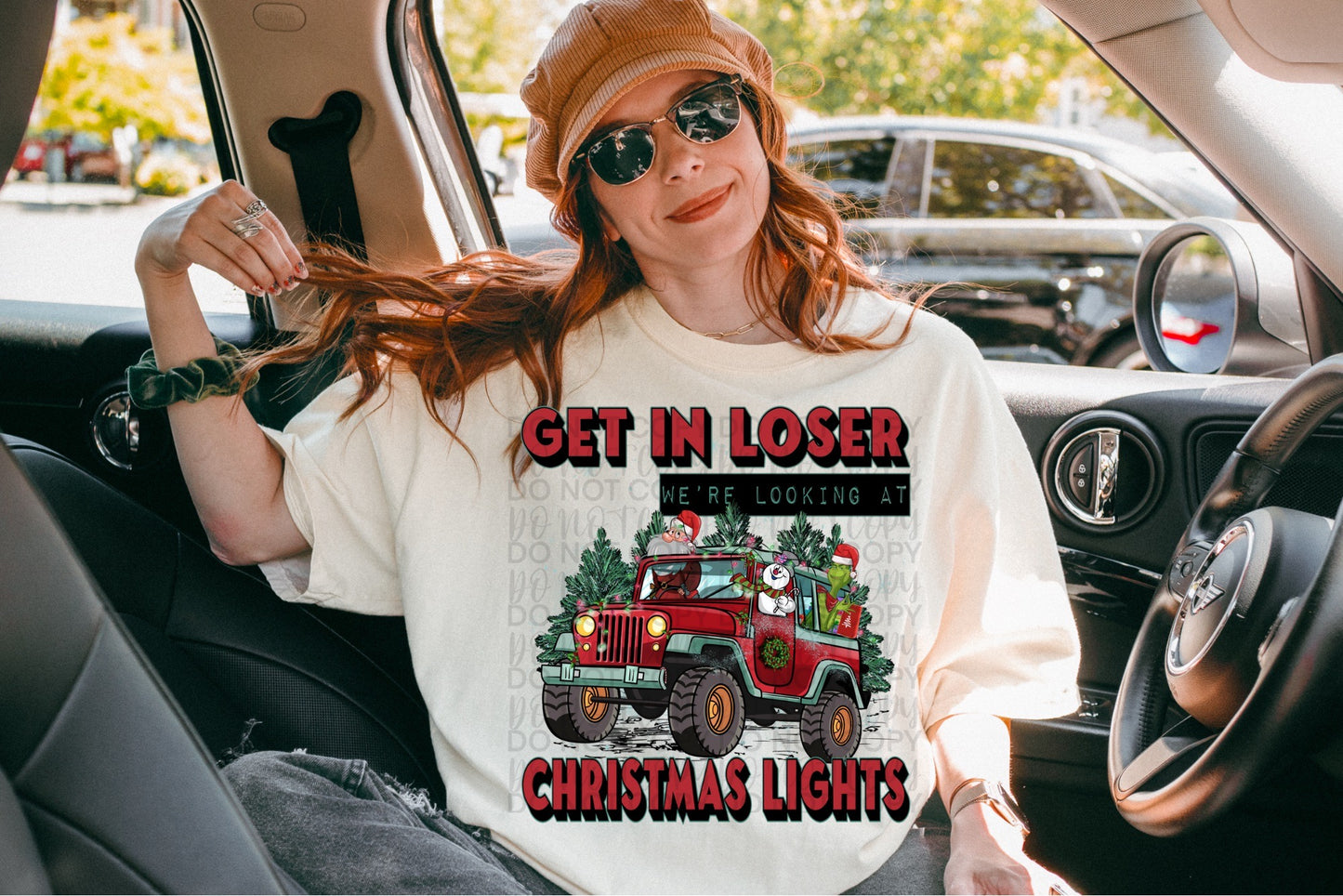 GET IN LOSER WE’RE LOOKING AT CHRISTMAS LIGHTS