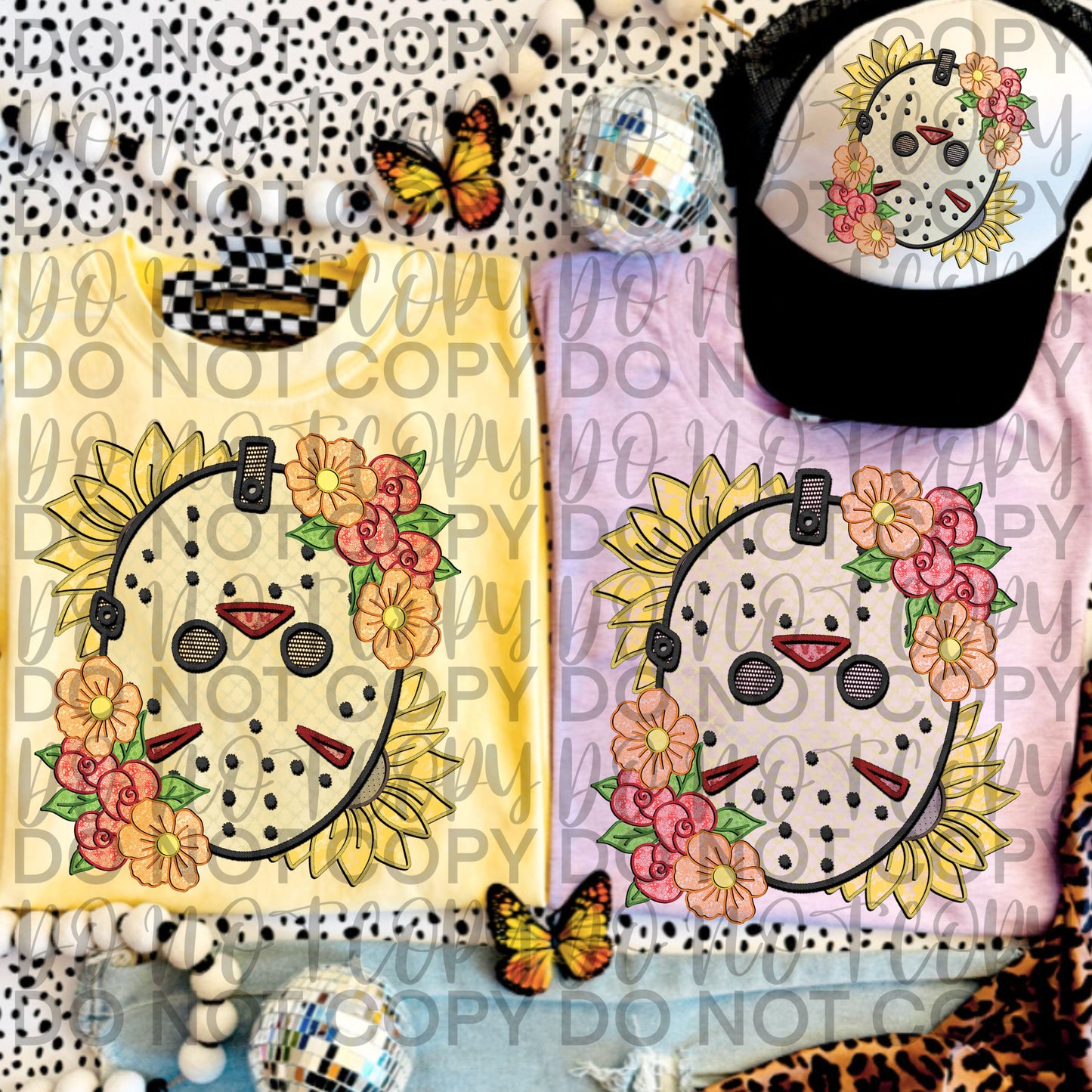 FLORAL FAUX LACE JASON