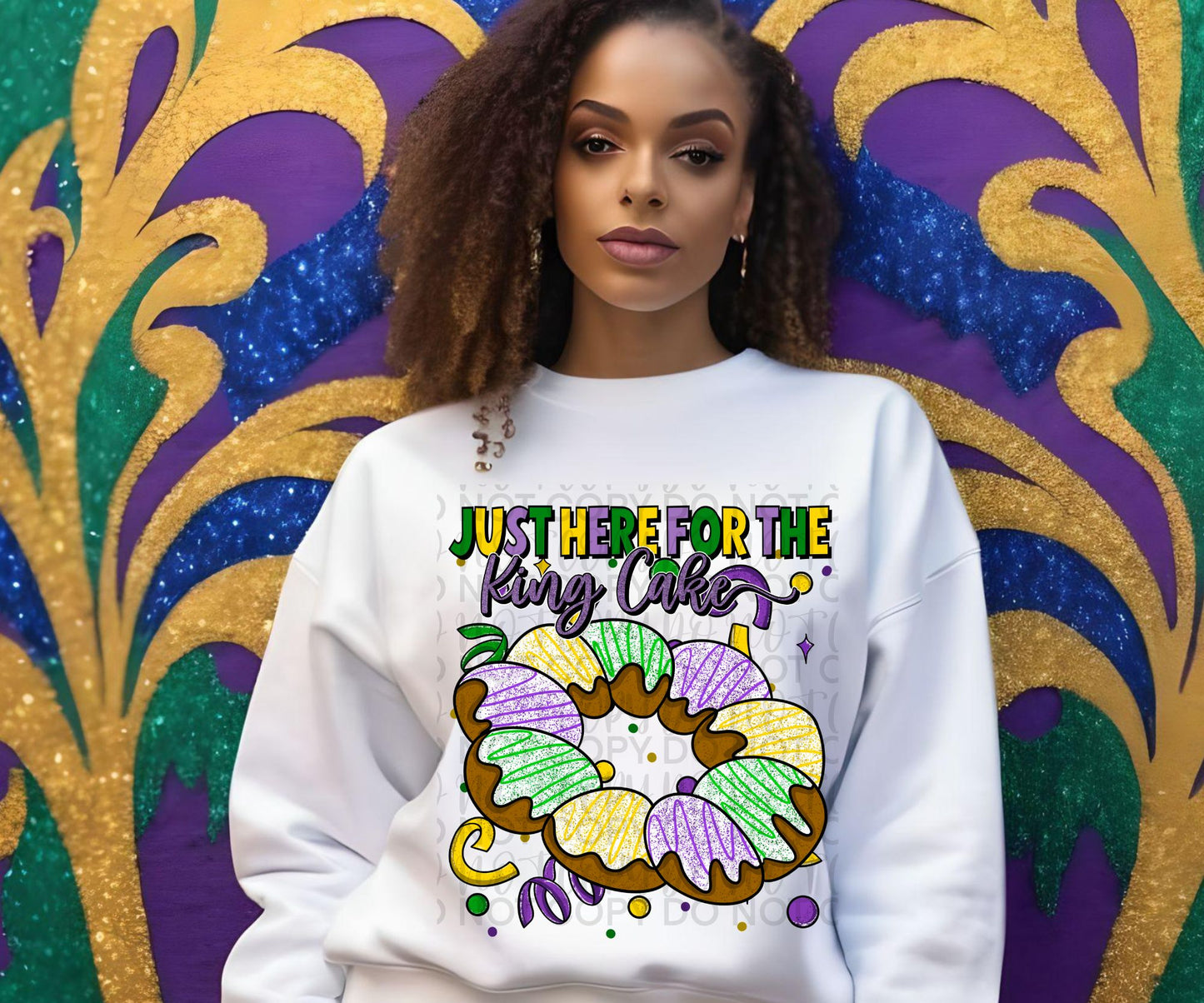 Just Here for the King Cake