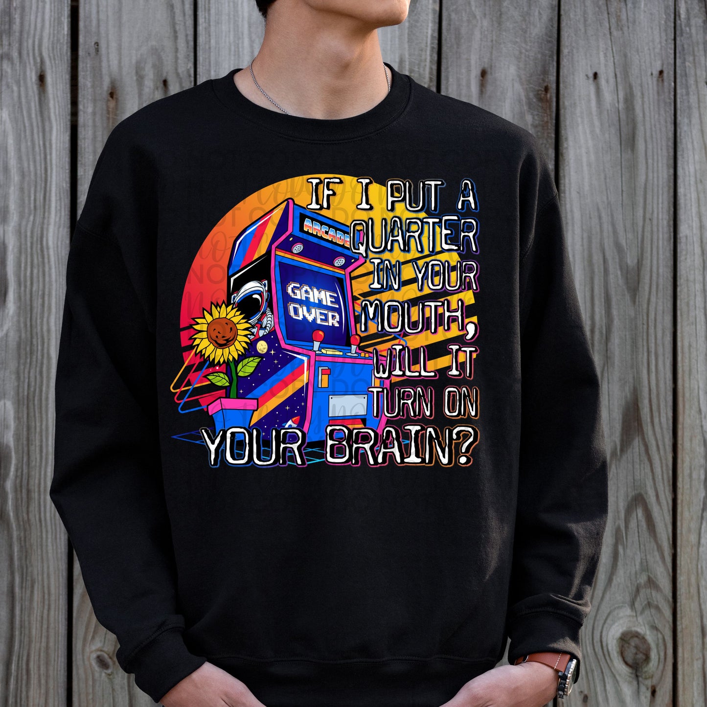 Quarter in your mouth