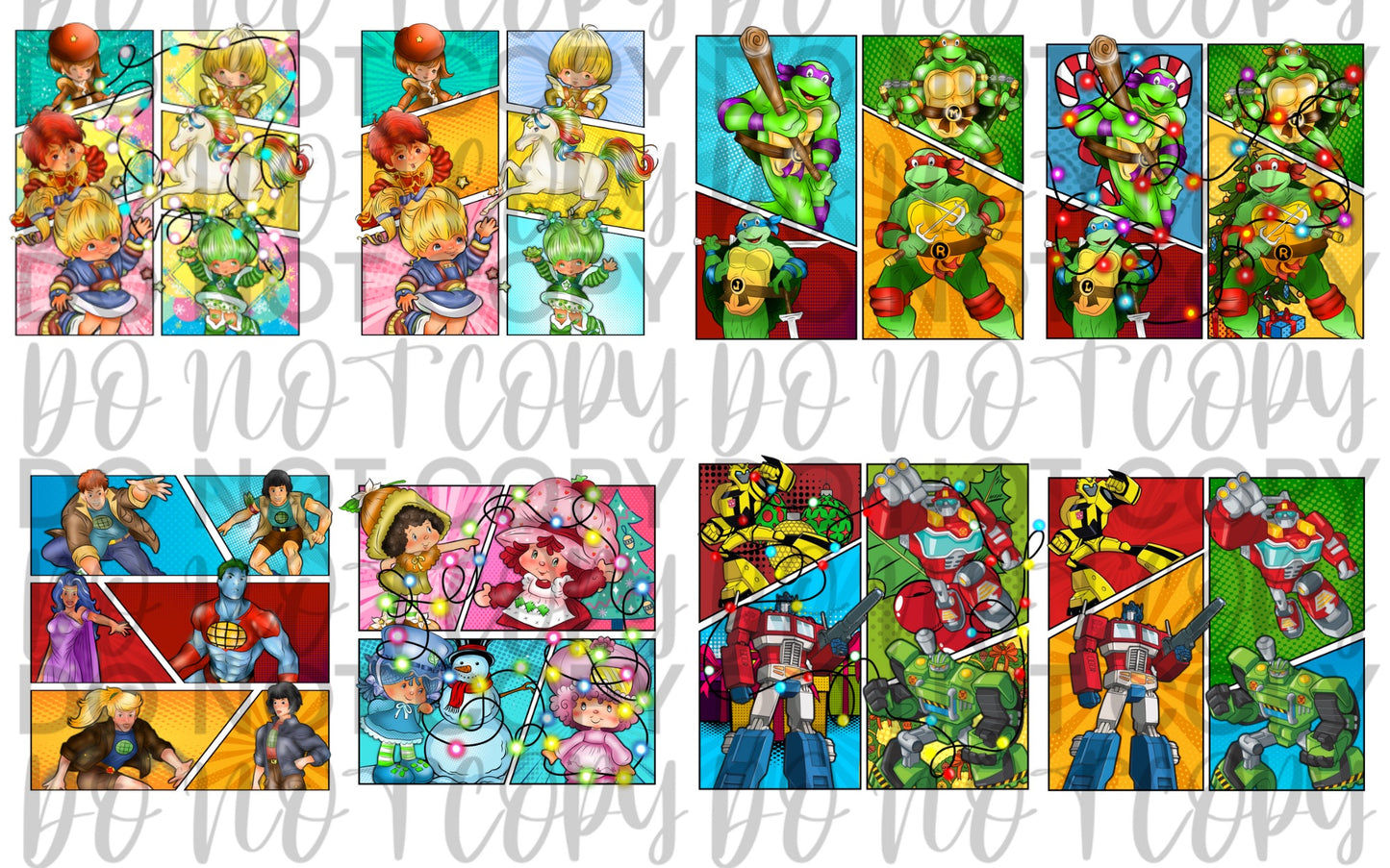 Popart Throwback Cartoons Bundle