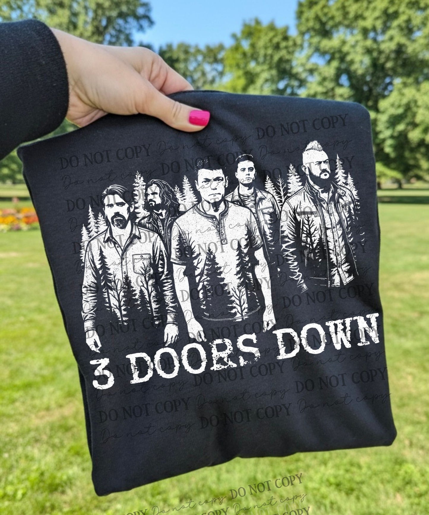 Down 3 Doors- dark shirts only