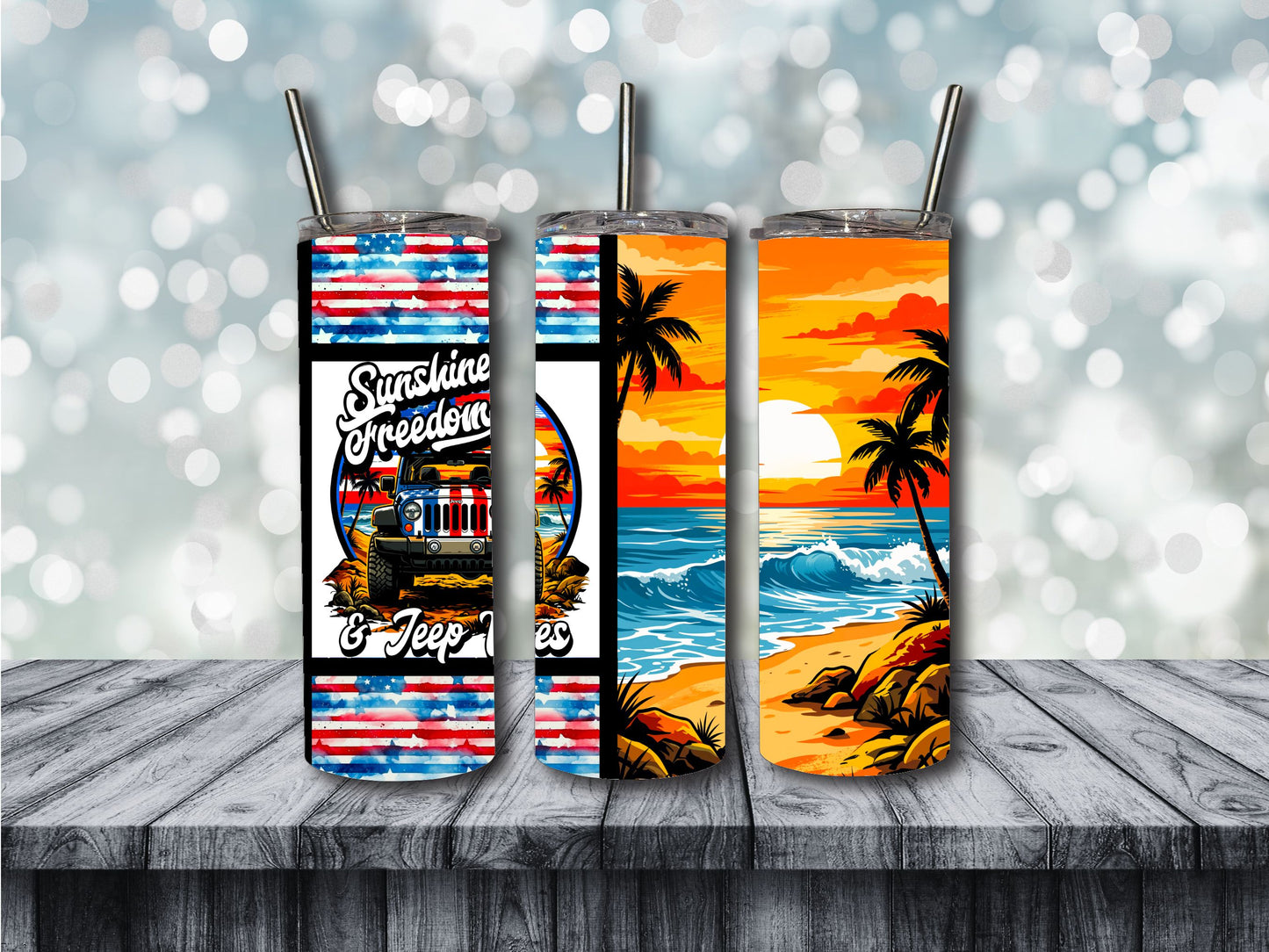 J$$P Beach Tumbler