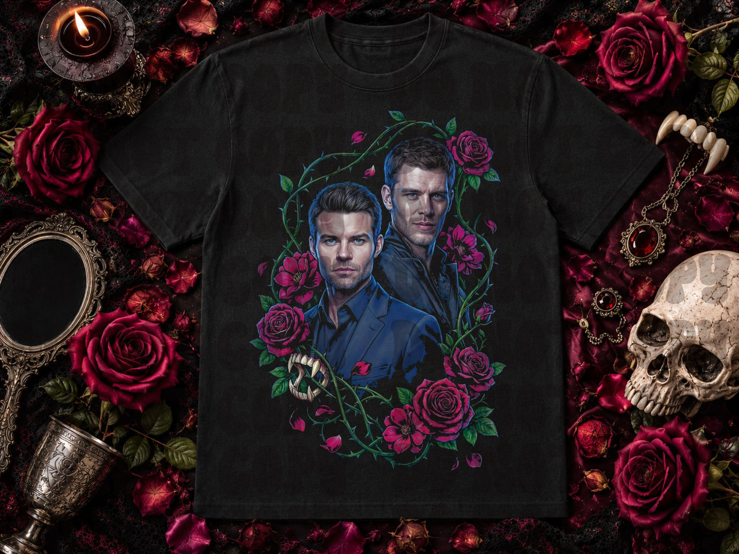 Elijah and Klaus-dark tees only