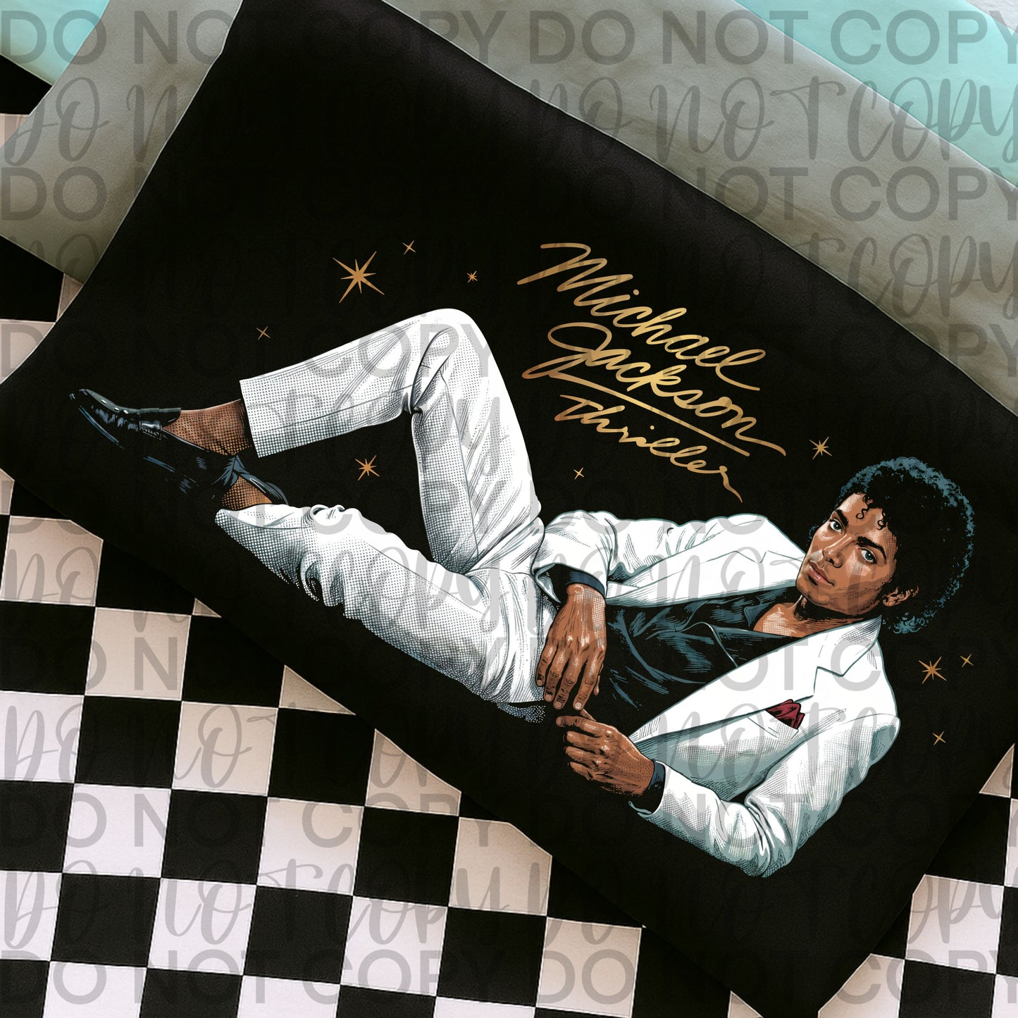 MJ THRILLER - dark tees only