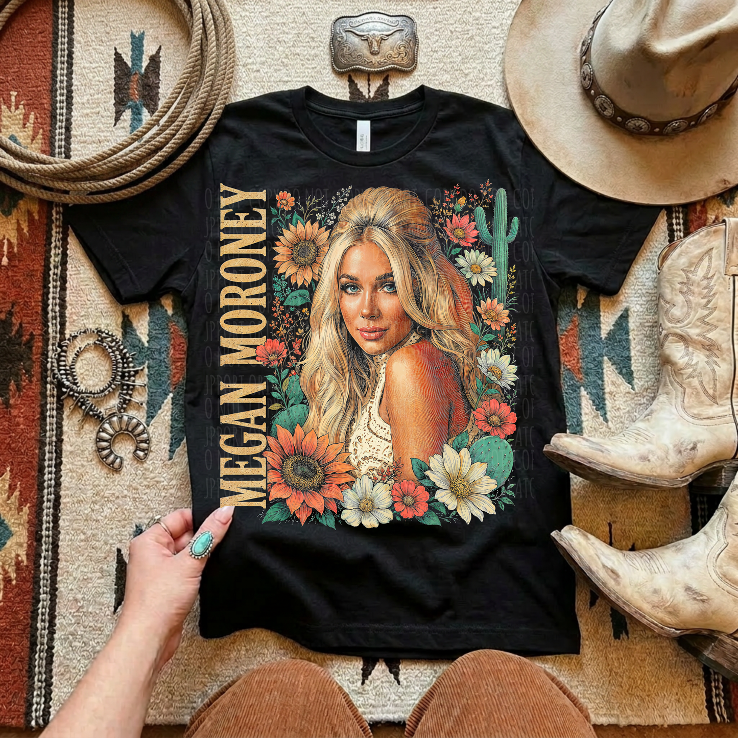 MM FLORAL-DARK TEES ONLY