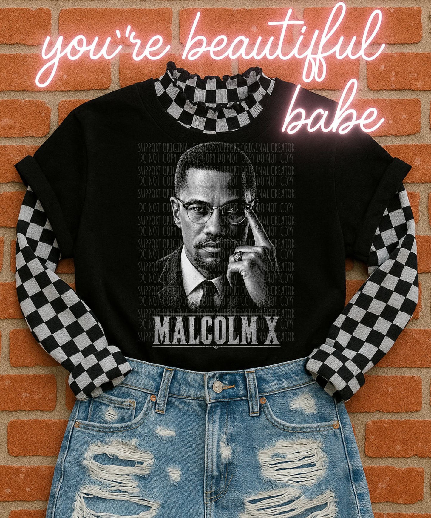 MX MONOCHROME-DARK TEES ONLY
