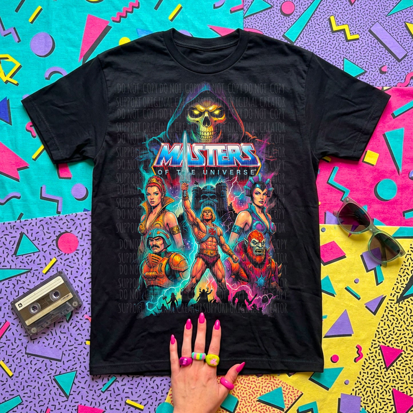 Masters of the Uni- Dark tees only