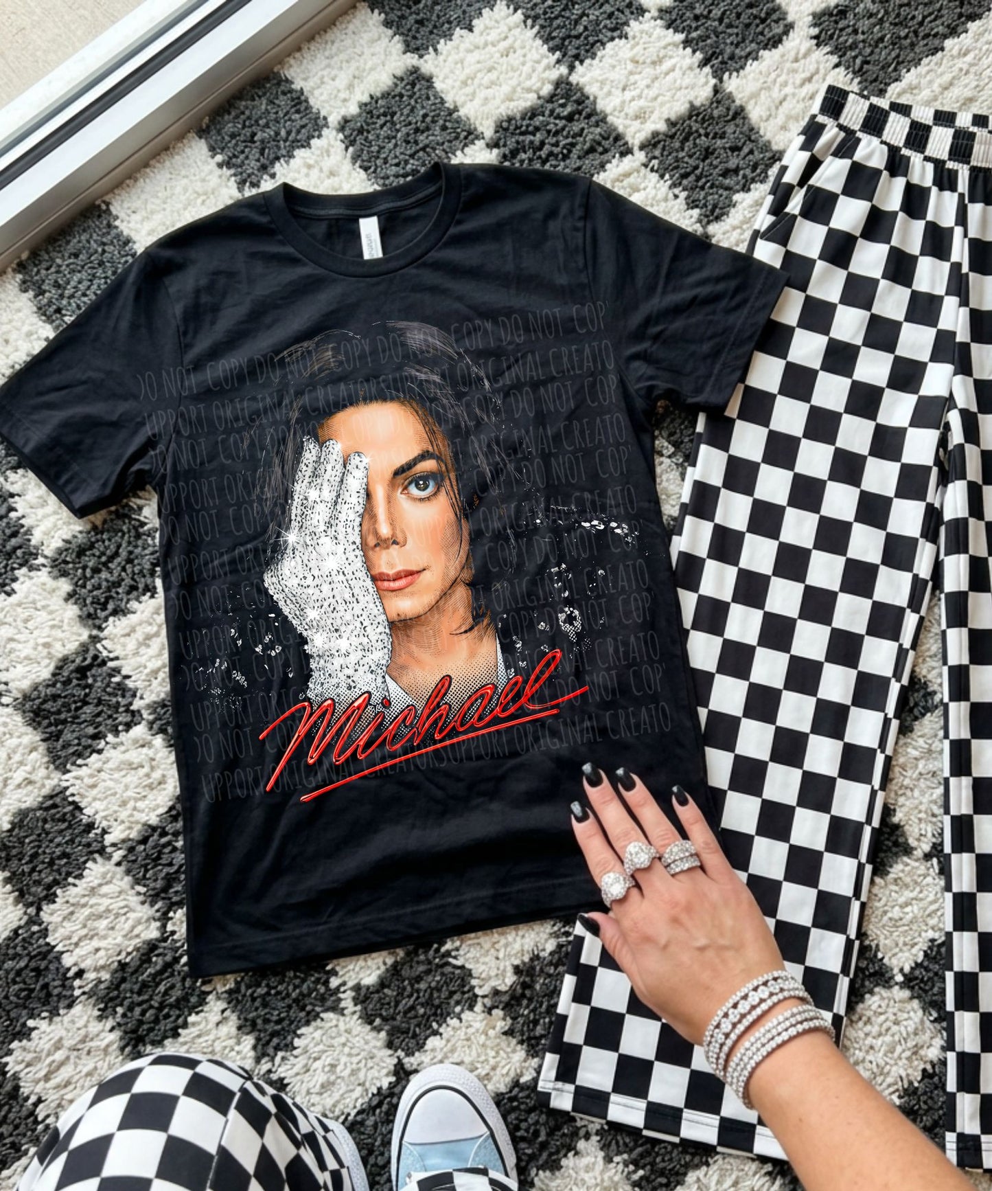 NEW MJ COLOR-DARK TEES ONLY