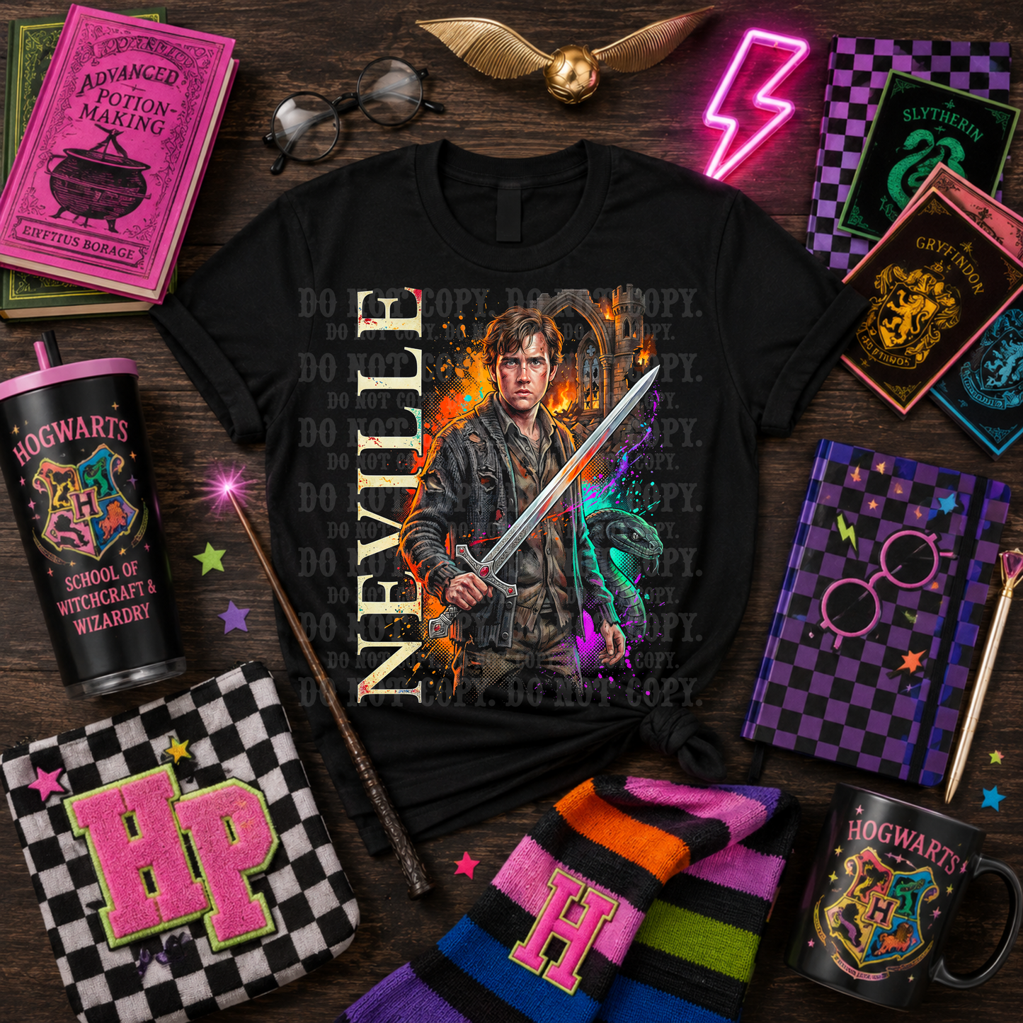 Hogwart Halftones- Neville