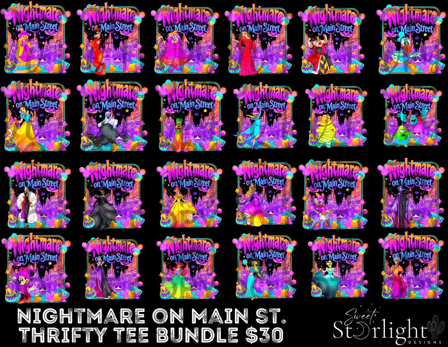 Nightmare on Main Street Tee Bundle!