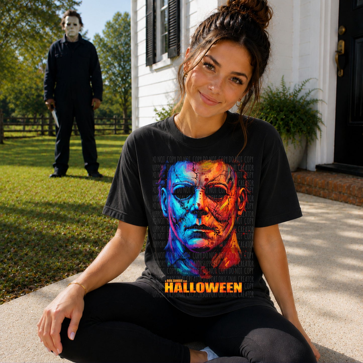 RZ Halloween Neon- Dark Tees Only!