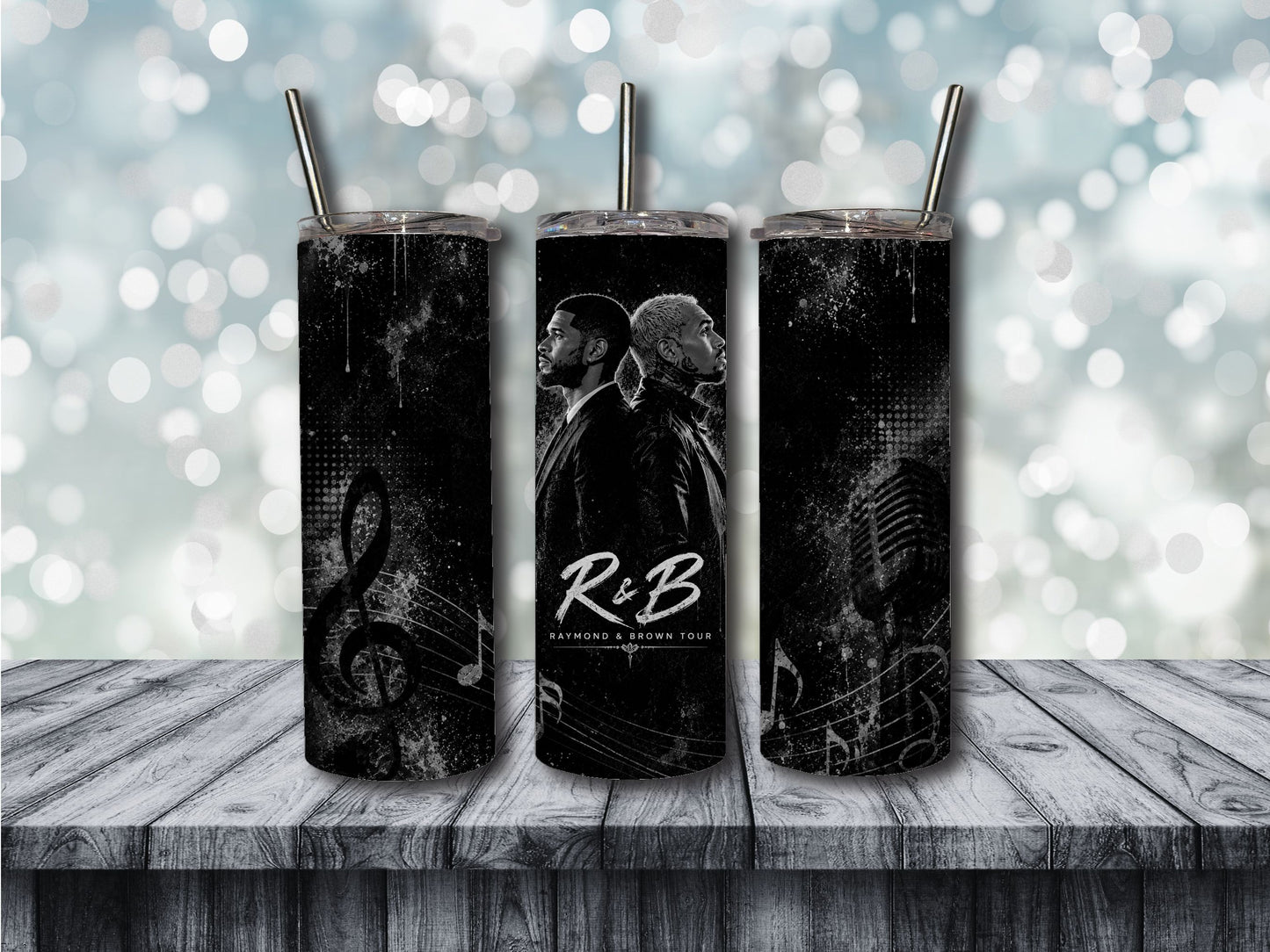 R&B monochrome tumbler