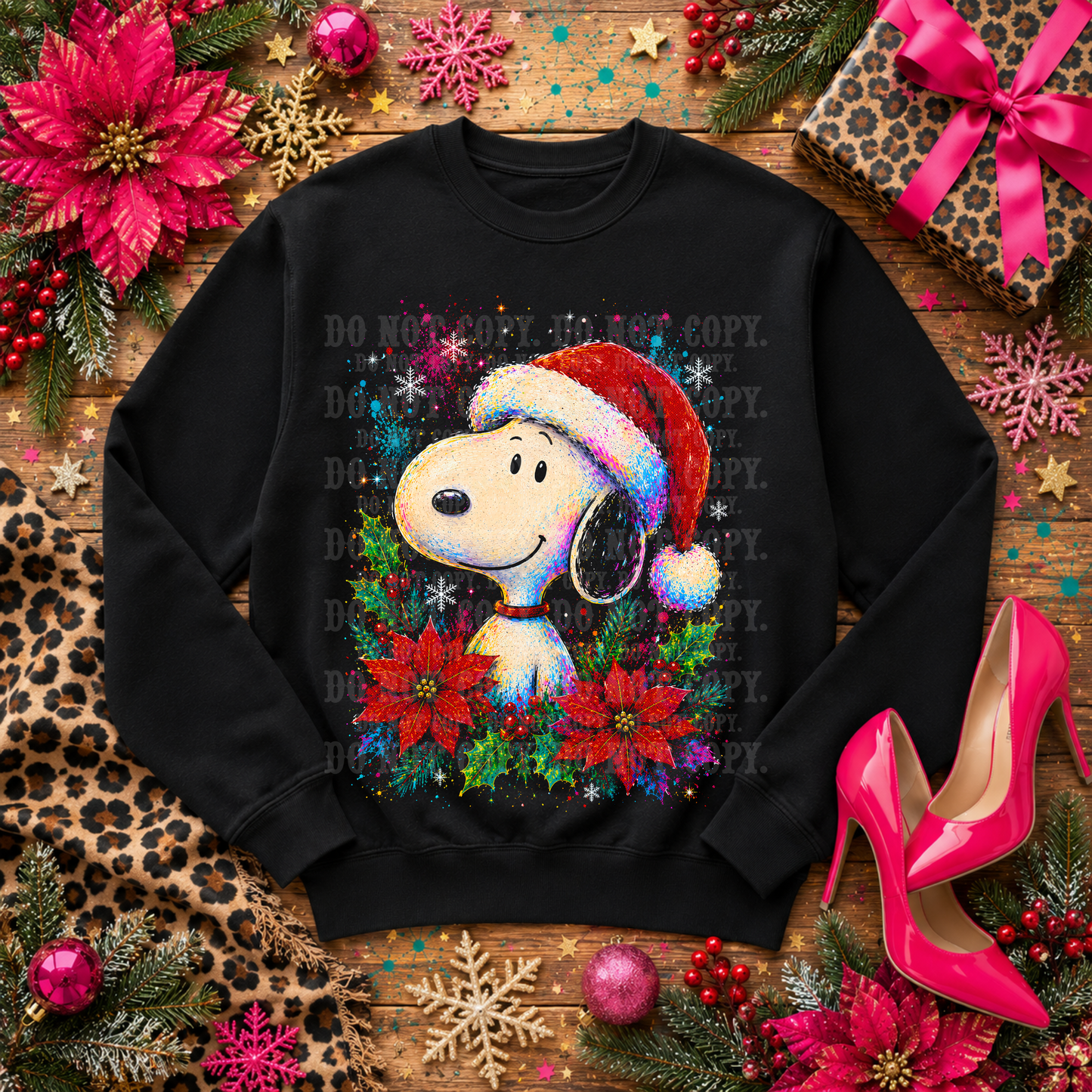 Holiday Halftones - Snoopy Solo