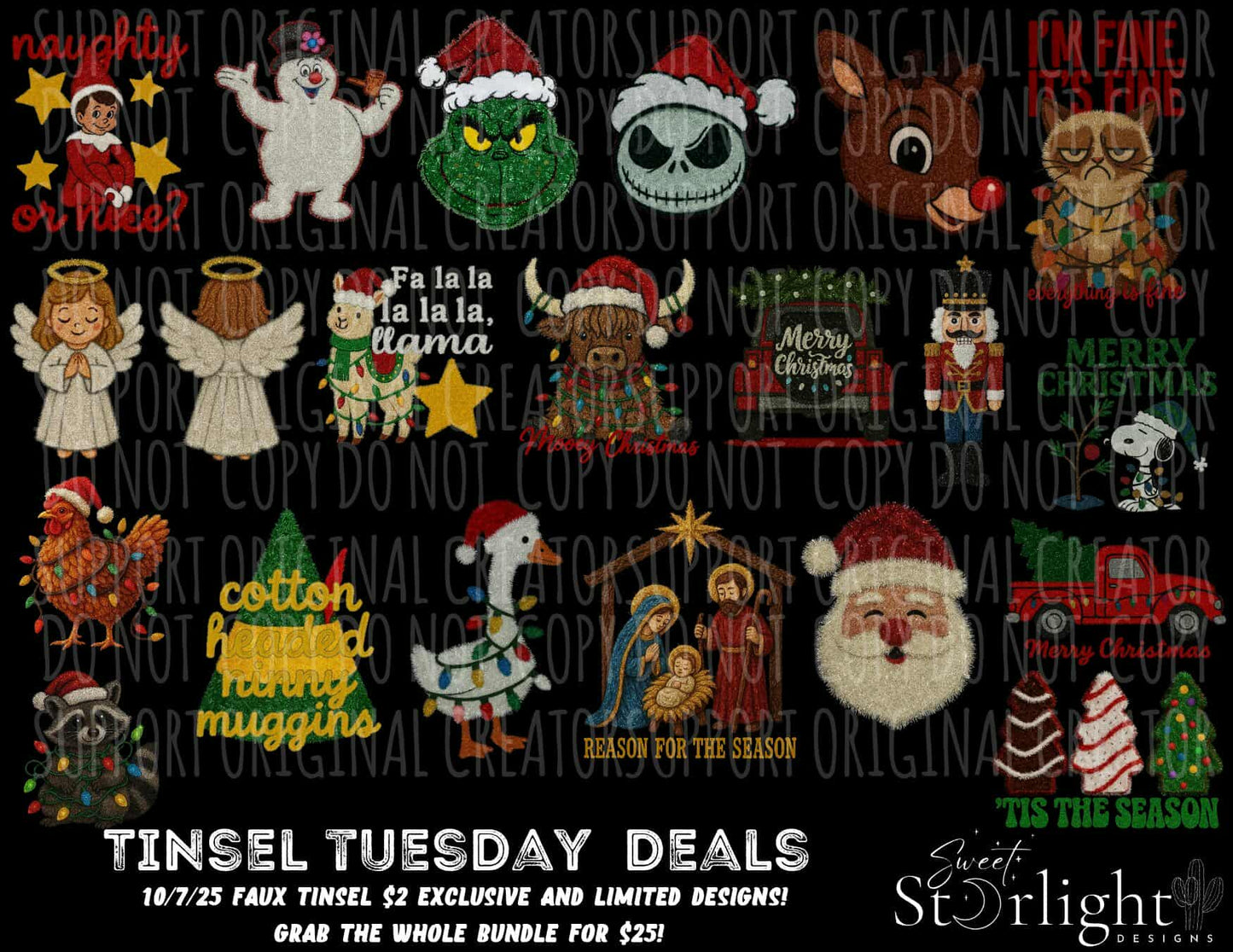 10/7 Tinsel Tuesday Bundle Deal!!!