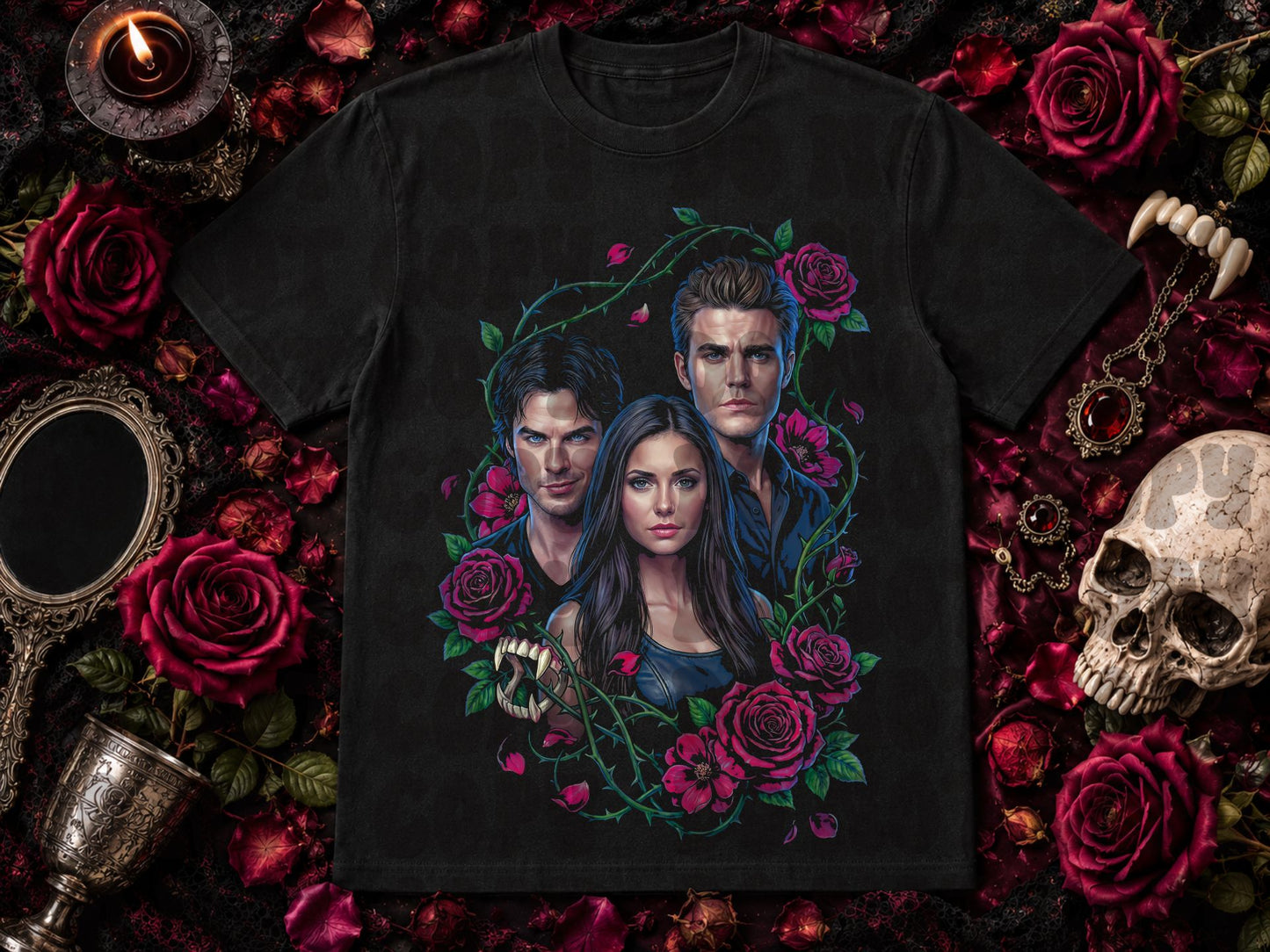 Vamp Diaries- Dark tees only