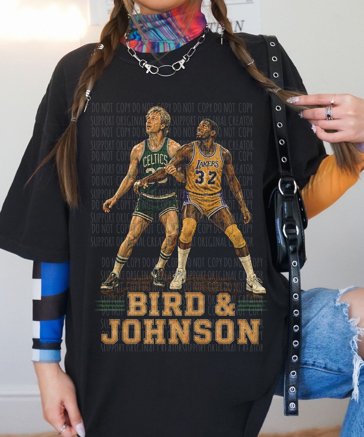 BIRD AND JOHNSON-DARK TEES ONLY