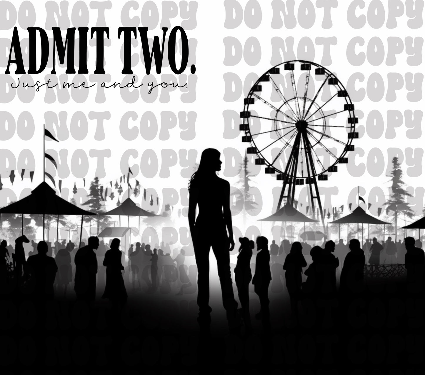 ADMIT TWO HIS AND HERS FAIR TUMBLER BUNDLE