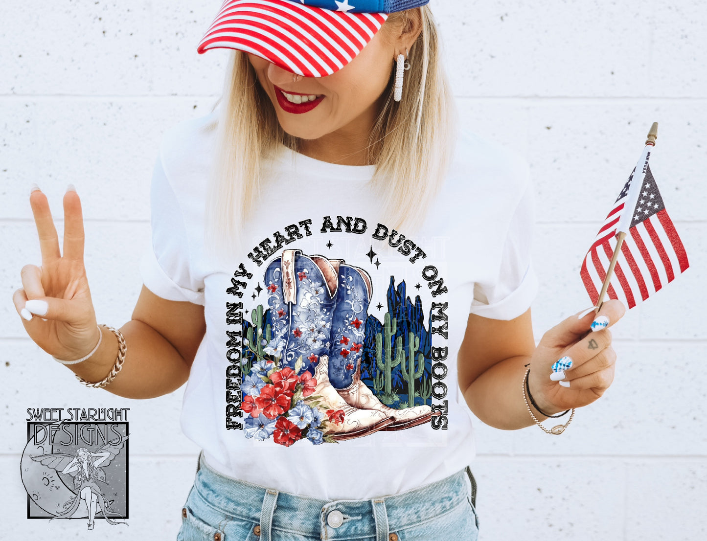 Freedom in my heart and dust on my boots