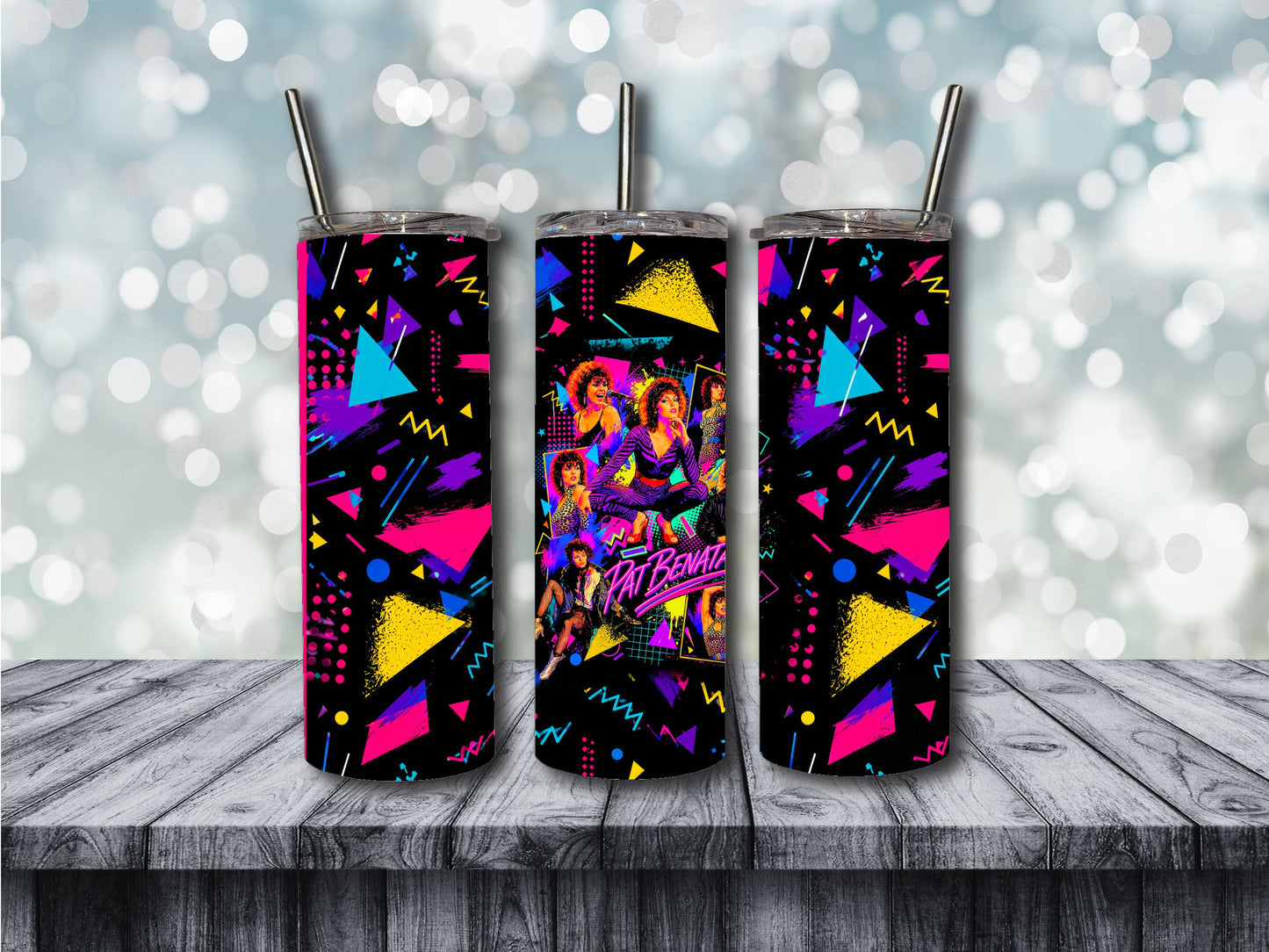 neon pat tumbler