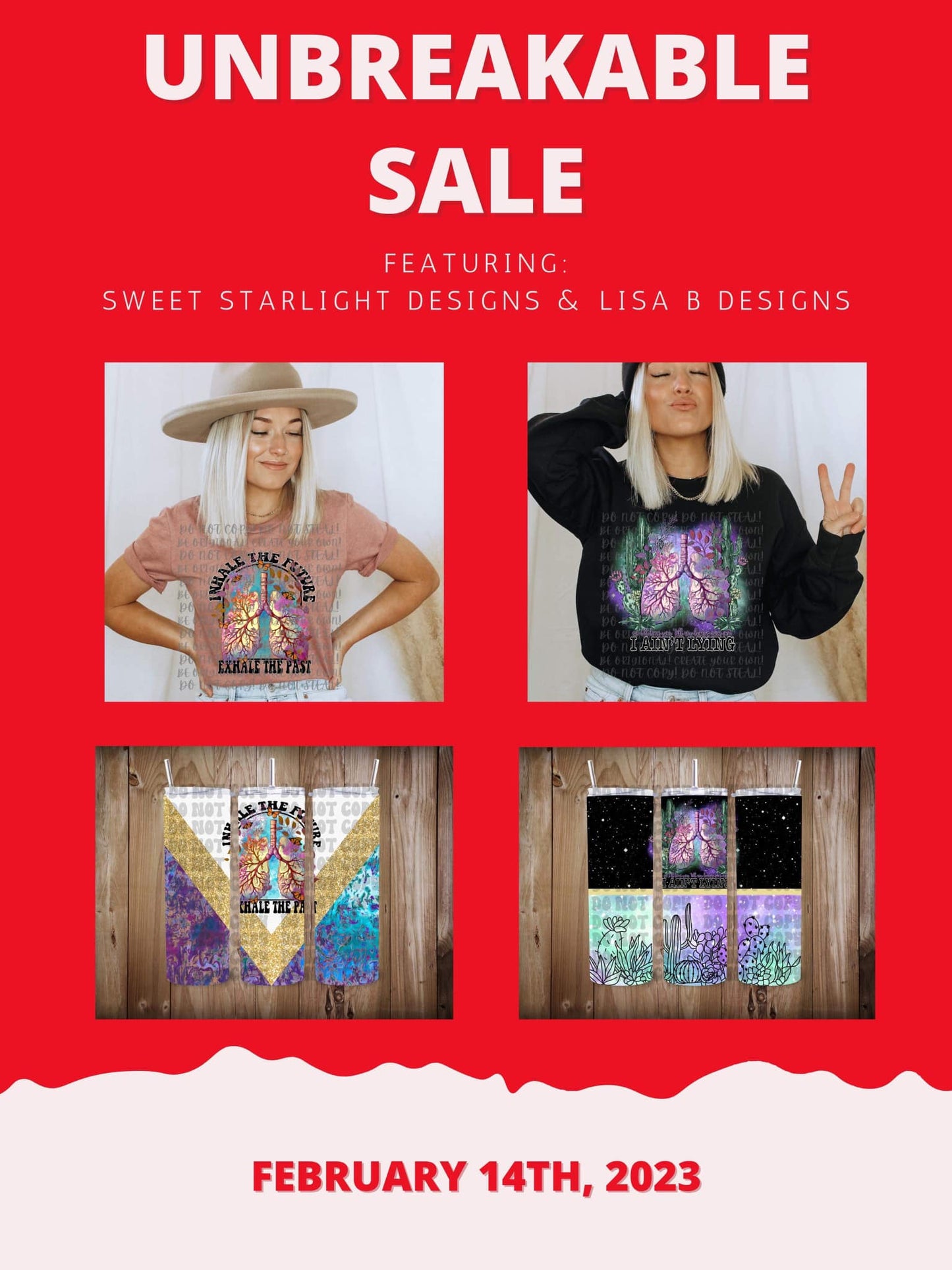 Unbreakable Collab with Lisa B Arts