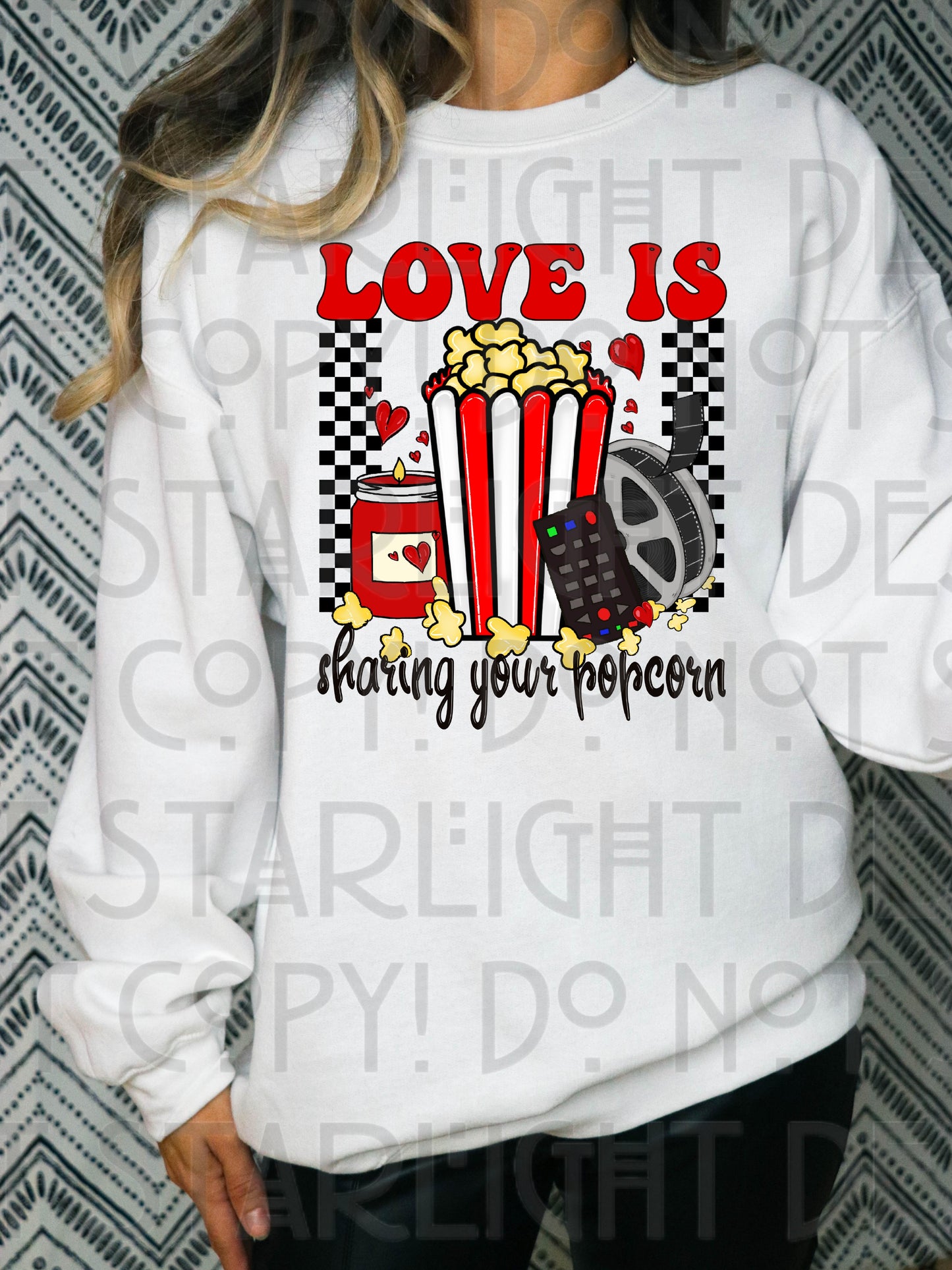Love is Sharing Your Popcorn