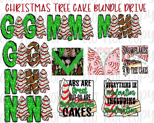Christmas Tree Cake Bundle