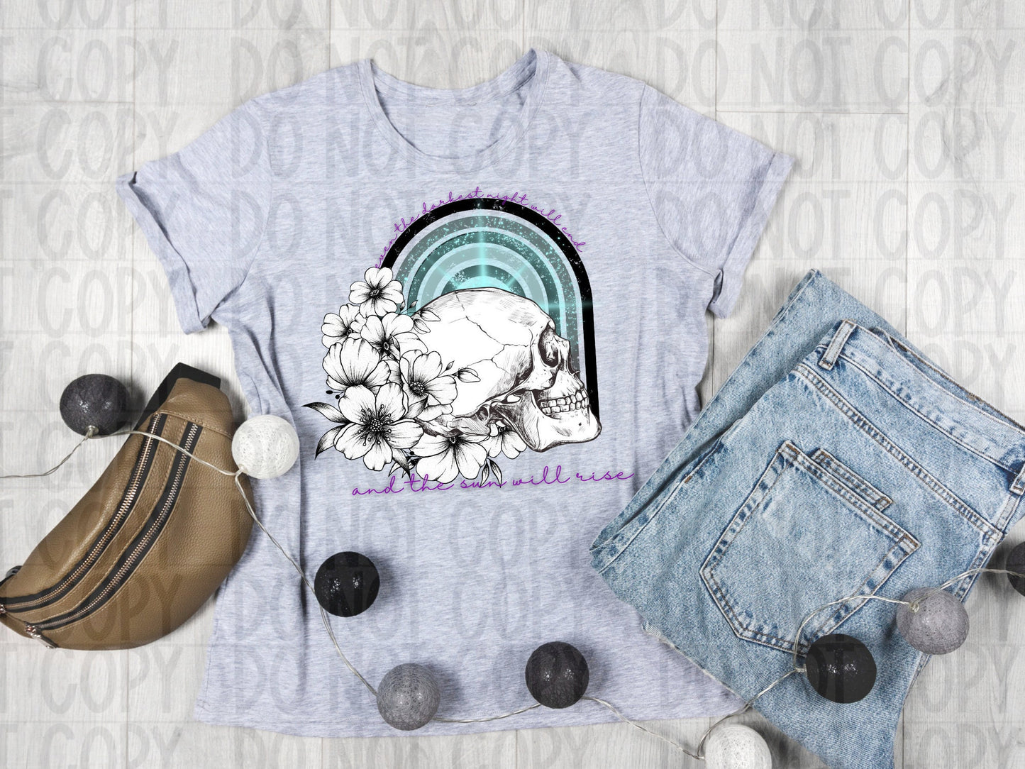 Suicide awareness skull