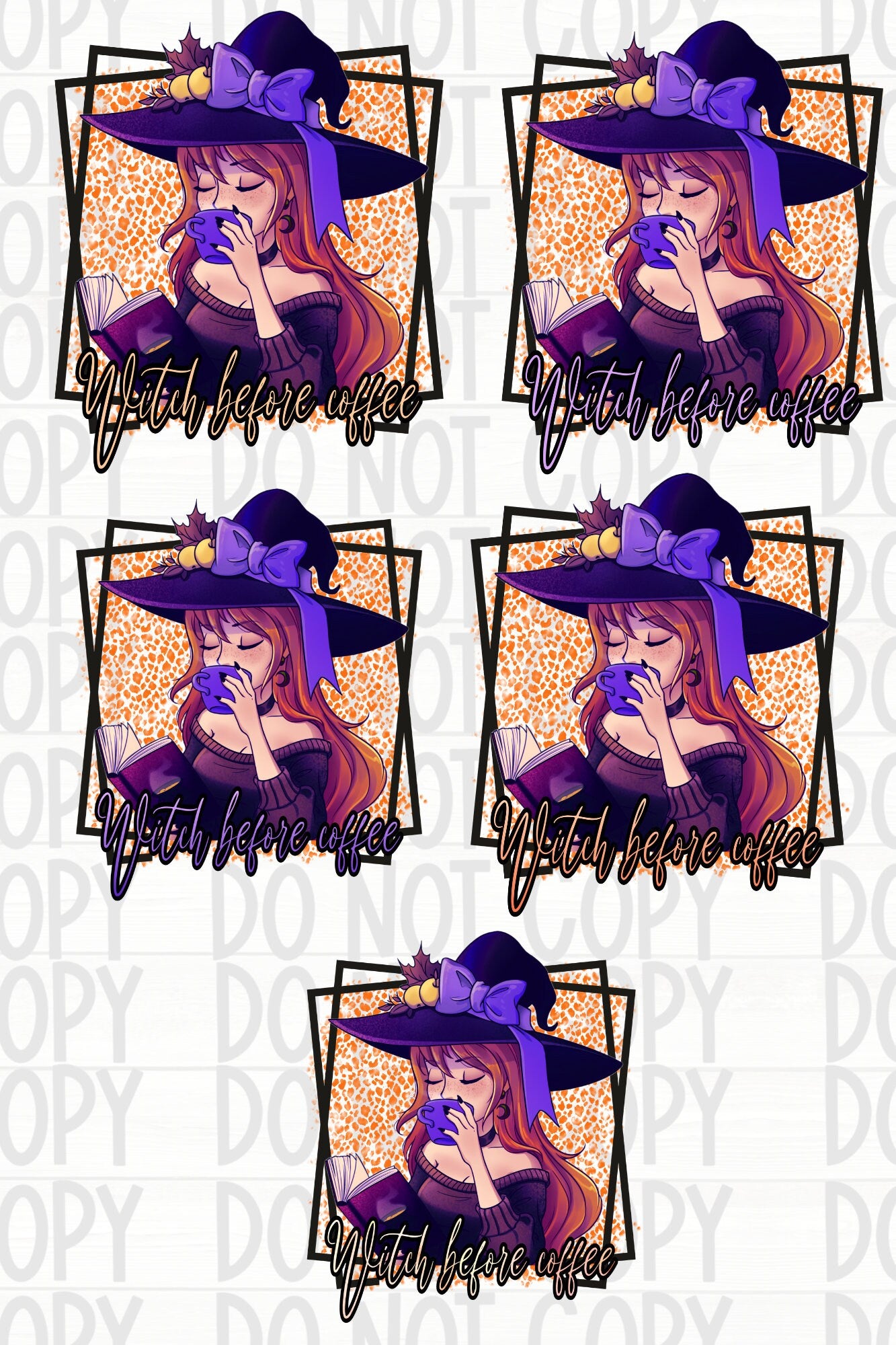 witch before coffee png